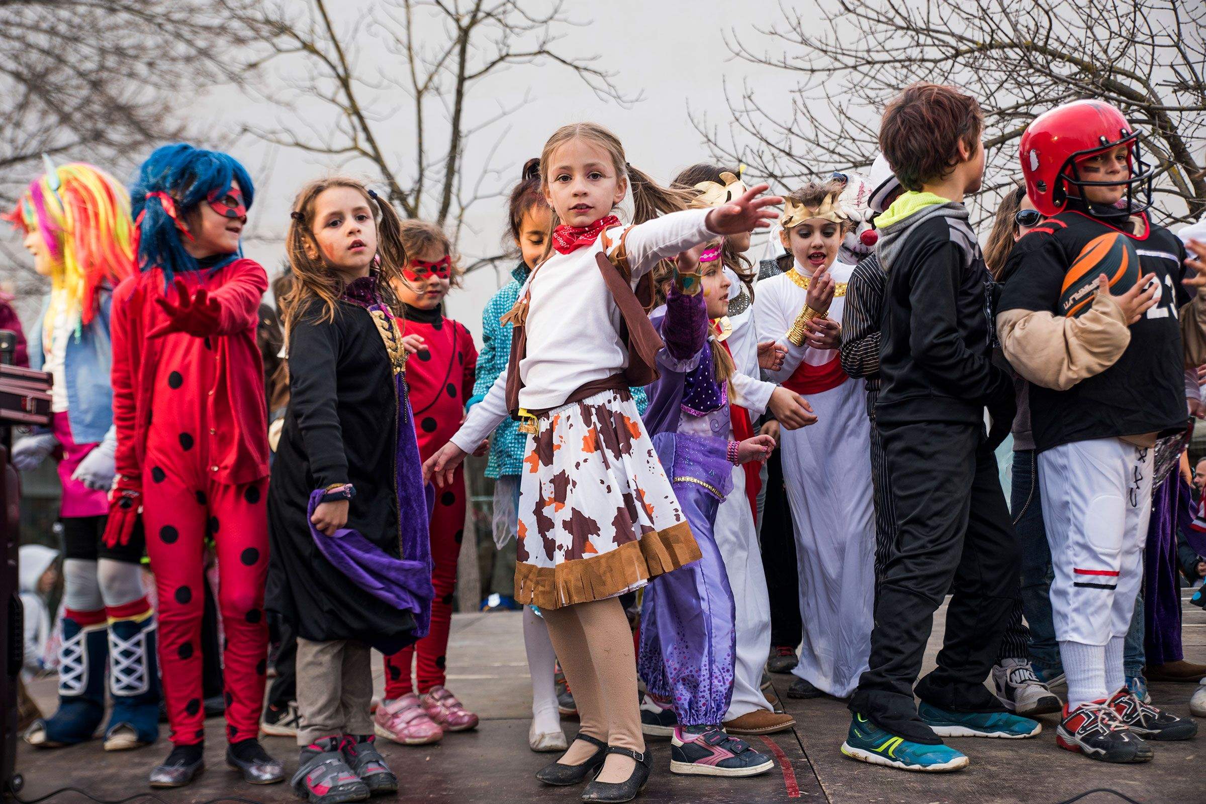 El Carnaval al barri de Mira-Sol. Foto: Bernat Millet