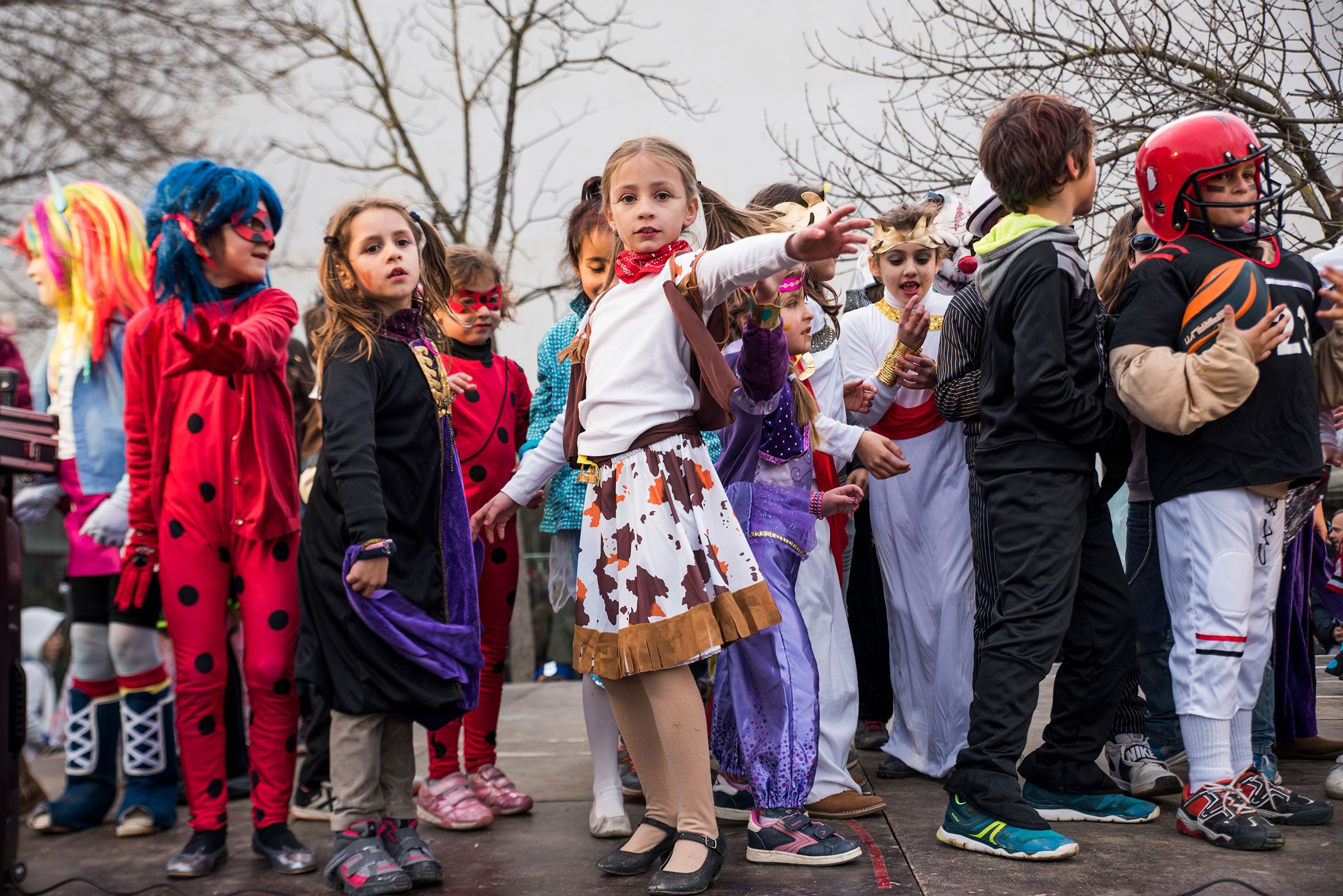 El Carnaval al barri de Mira-Sol. Foto: Bernat Millet