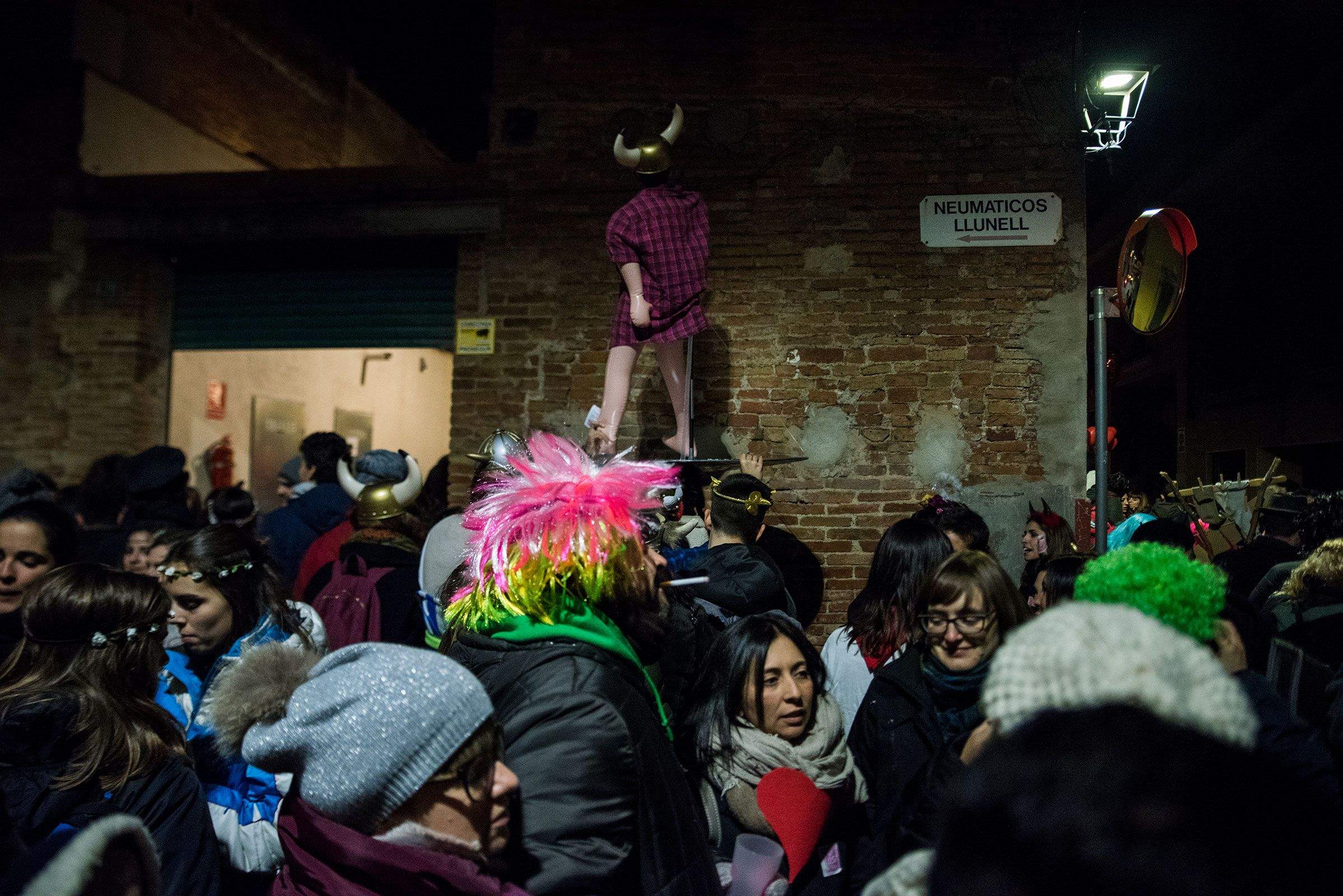 Cercatasques amb La Fanfarra. Foto: Bernat Millet.