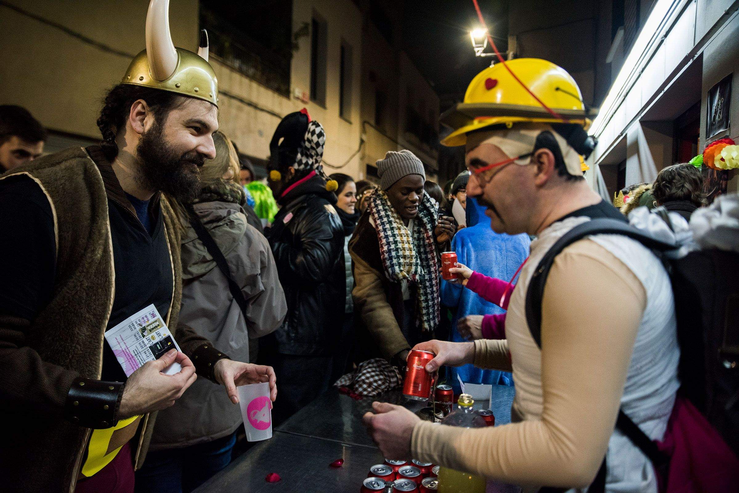 Cercatasques amb La Fanfarra. Foto: Bernat Millet.
