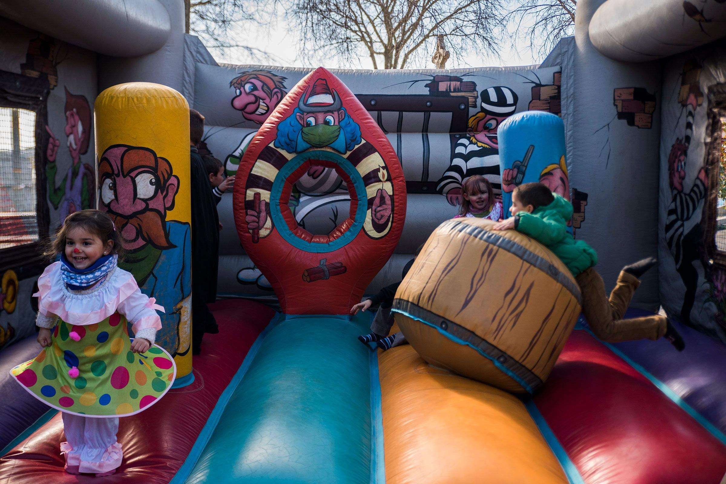 El Carnaval al barri de Les Planes. Foto: Bernat Millet