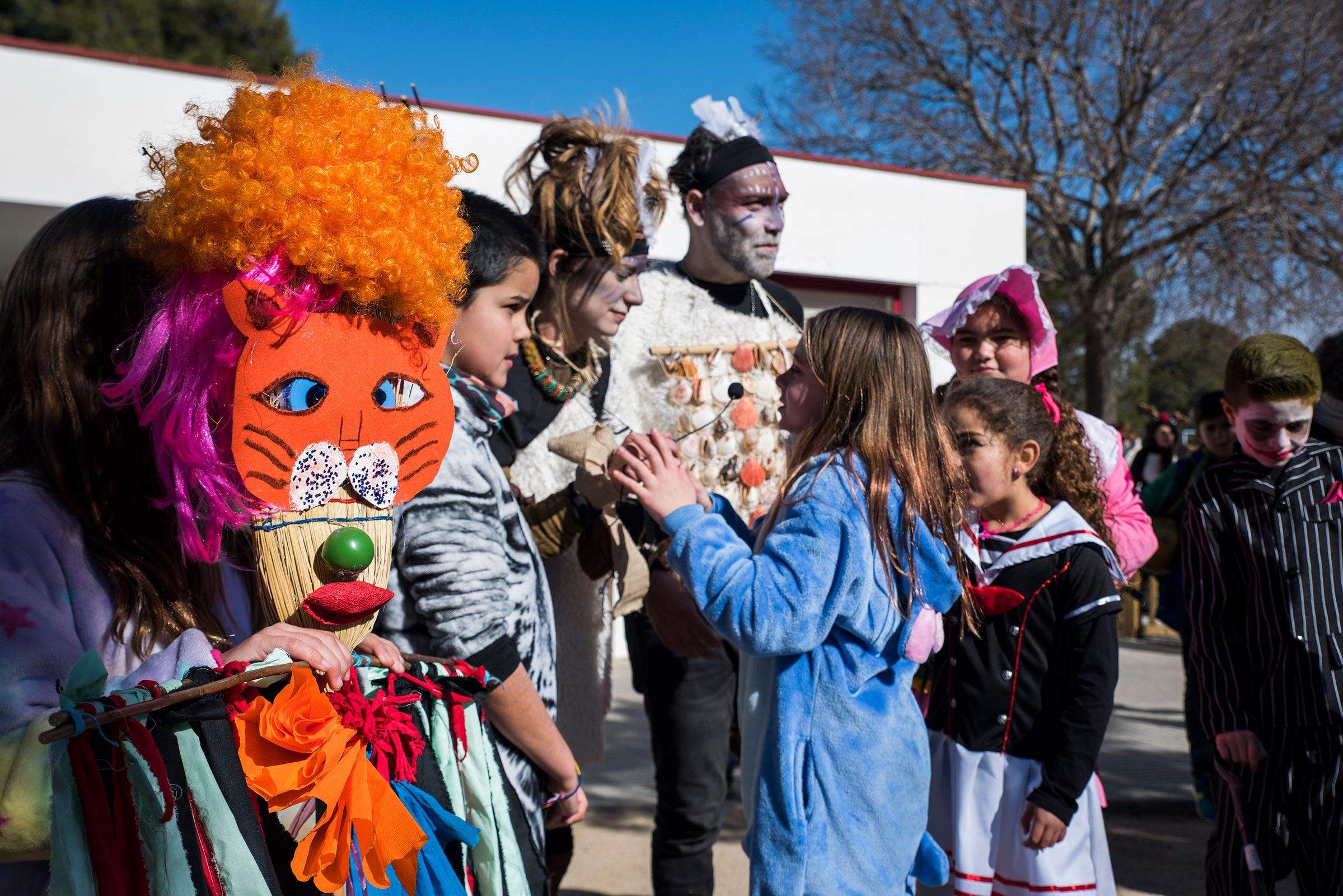 El Carnaval al barri de Les Planes. Foto: Bernat Millet