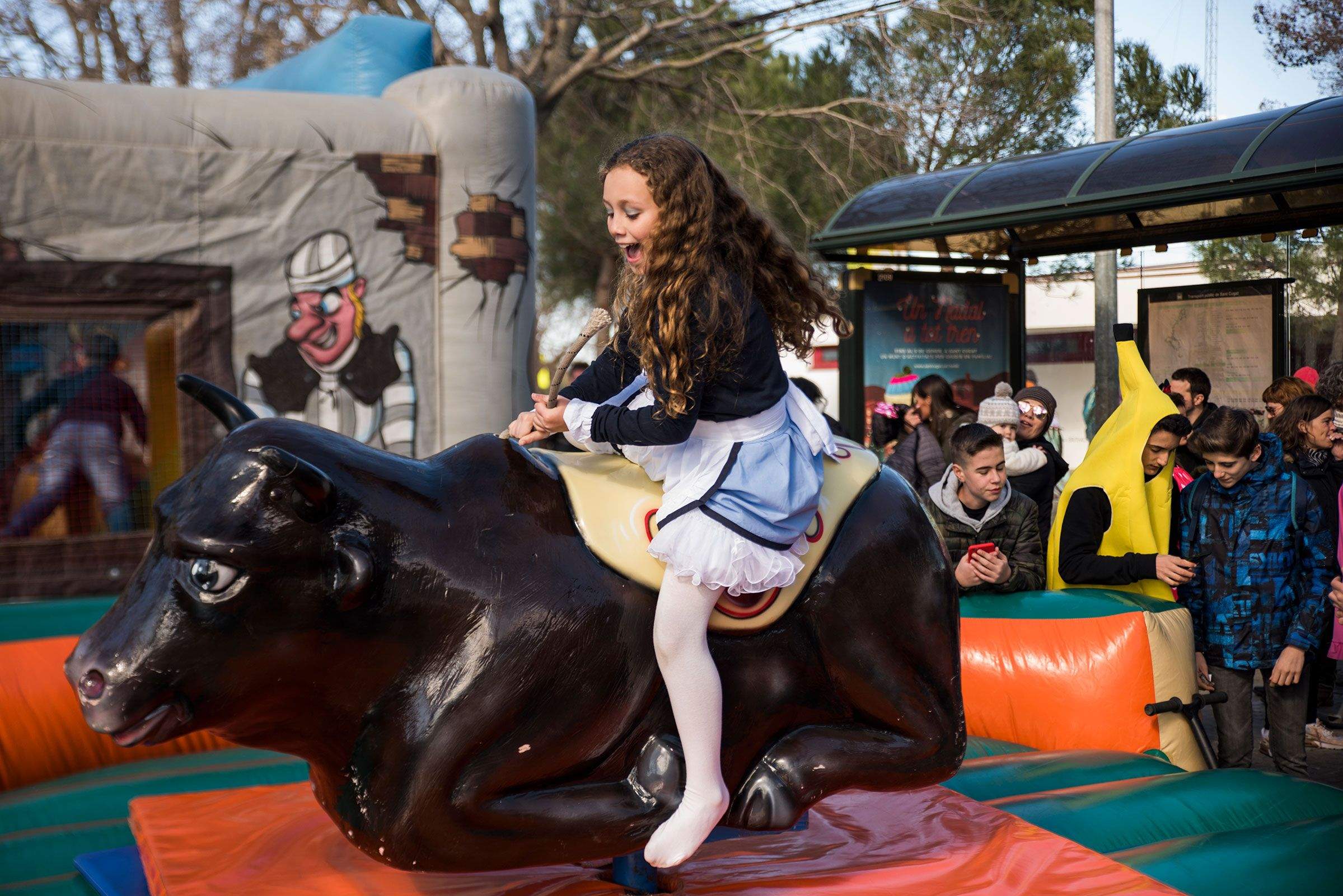 El Carnaval al barri de Les Planes. Foto: Bernat Millet