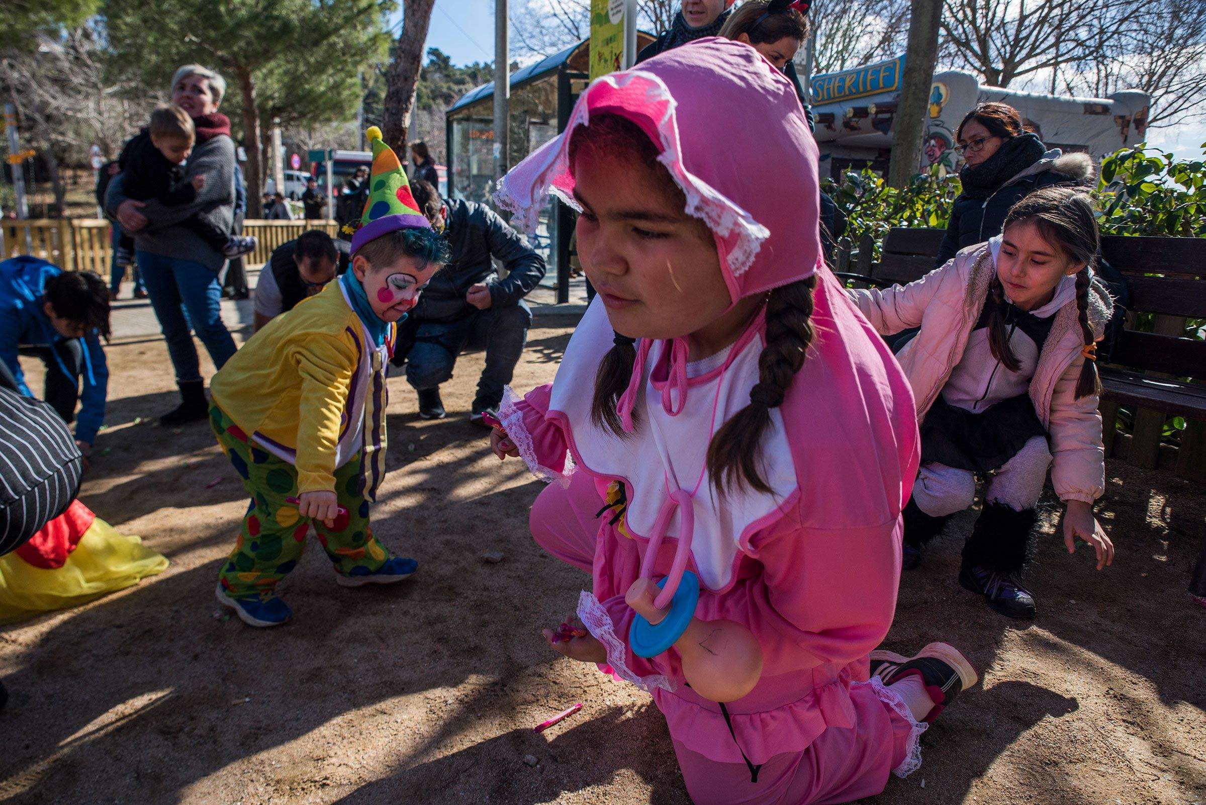 El Carnaval al barri de Les Planes. Foto: Bernat Millet