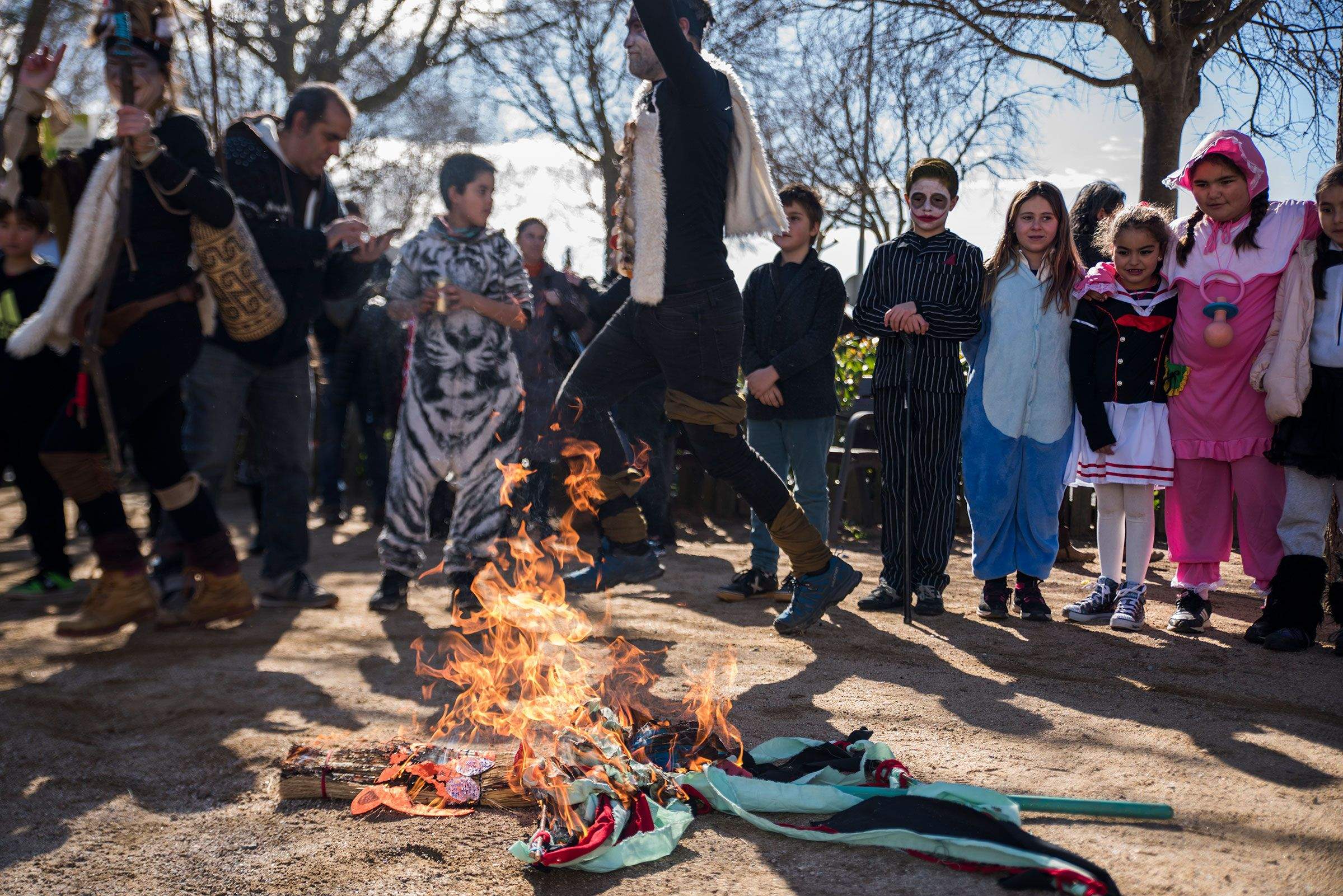 El Carnaval al barri de Les Planes. Foto: Bernat Millet