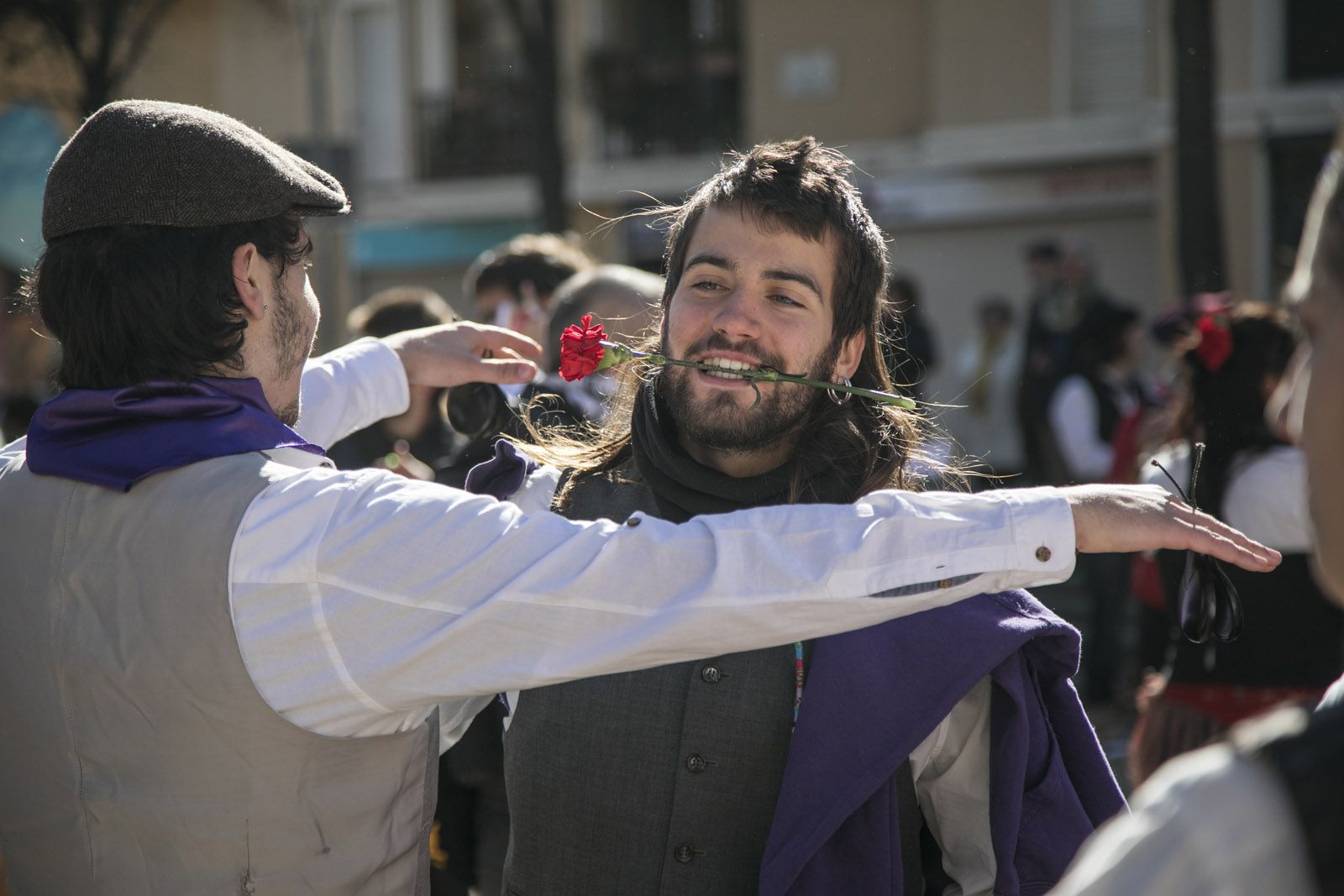 Cercaviles de Gitanesa a diferents places de la ciutat. FOTO: Lali Puig