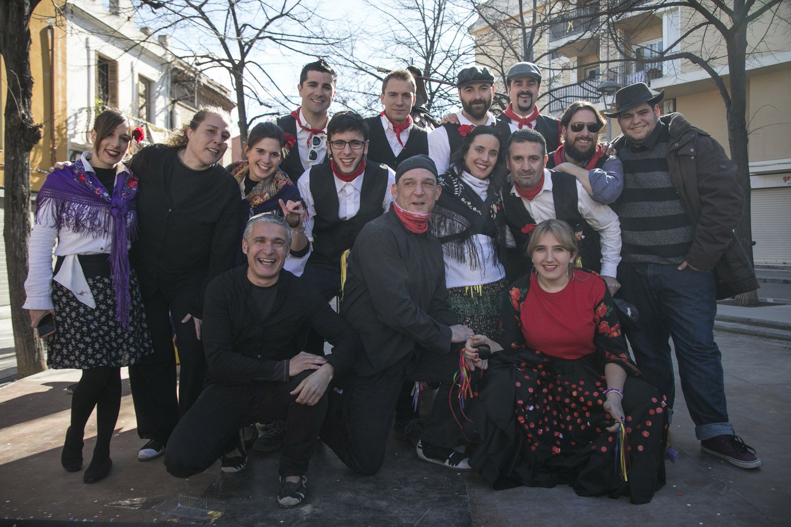 Cercaviles de Gitanesa a diferents places de la ciutat. FOTO: Lali Puig