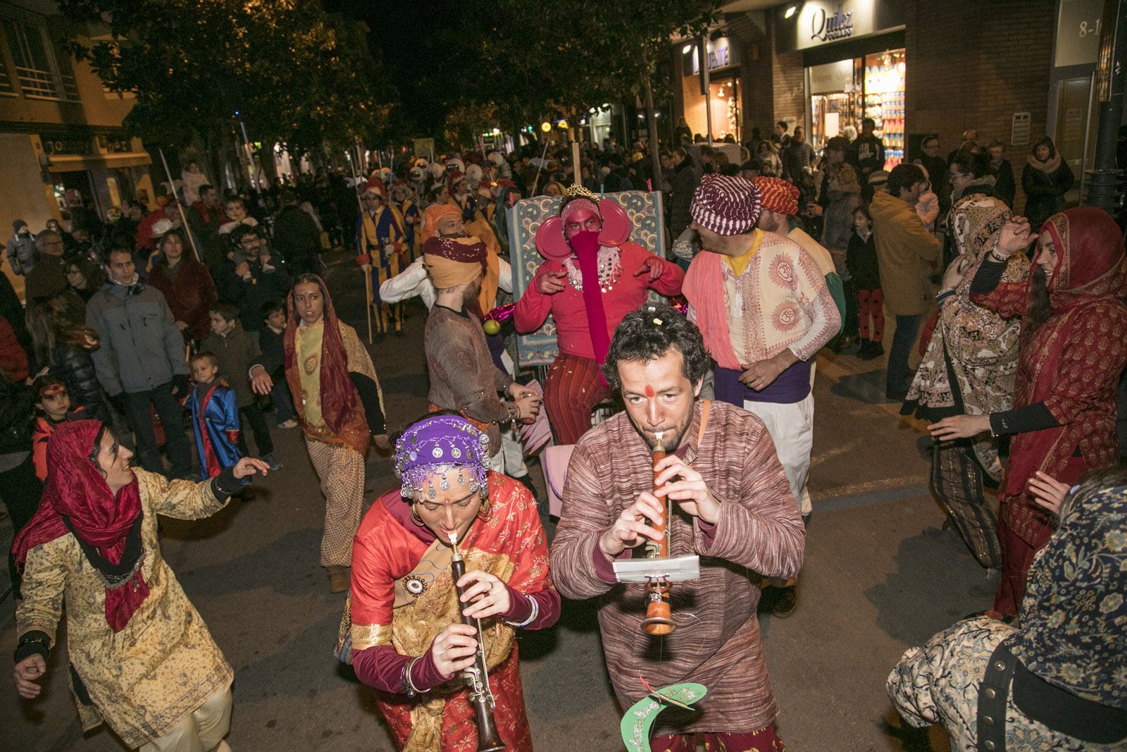Rua de comparses adultes de Carnaval i entrega de premis a la plaça d’Octavià. FOTO: Lali Puig