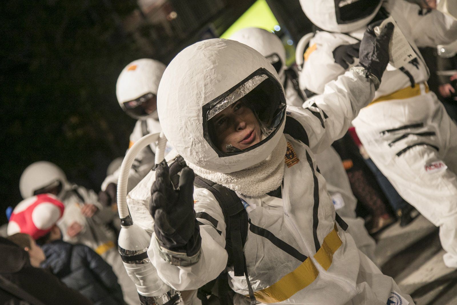 Rua de comparses adultes de Carnaval i entrega de premis a la plaça d’Octavià. FOTO: Lali Puig