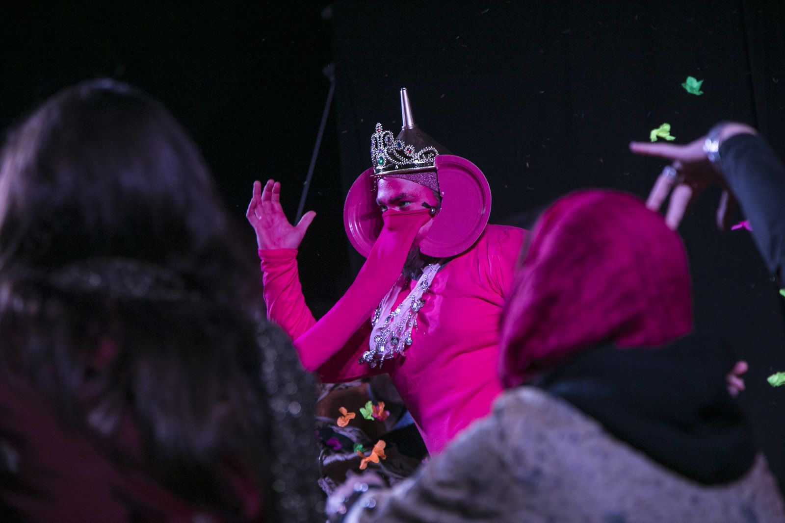 Rua de comparses adultes de Carnaval i entrega de premis a la plaça d’Octavià. FOTO: Lali Puig