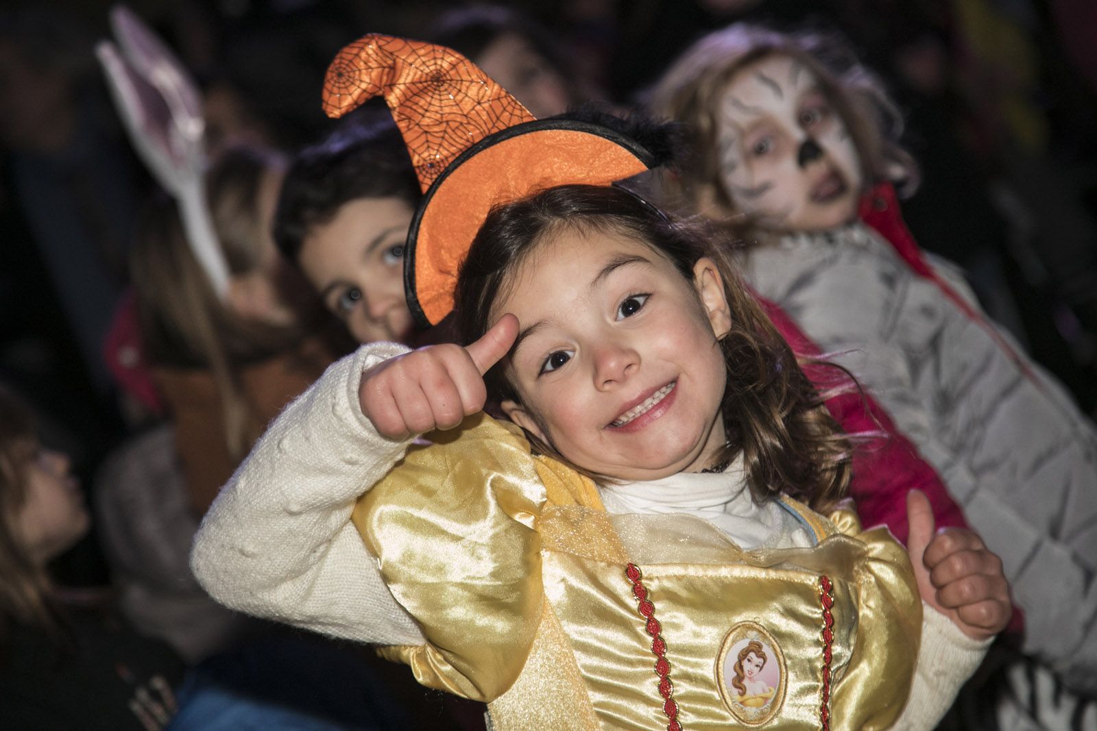 Rua de comparses adultes de Carnaval i entrega de premis a la plaça d’Octavià. FOTO: Lali Puig