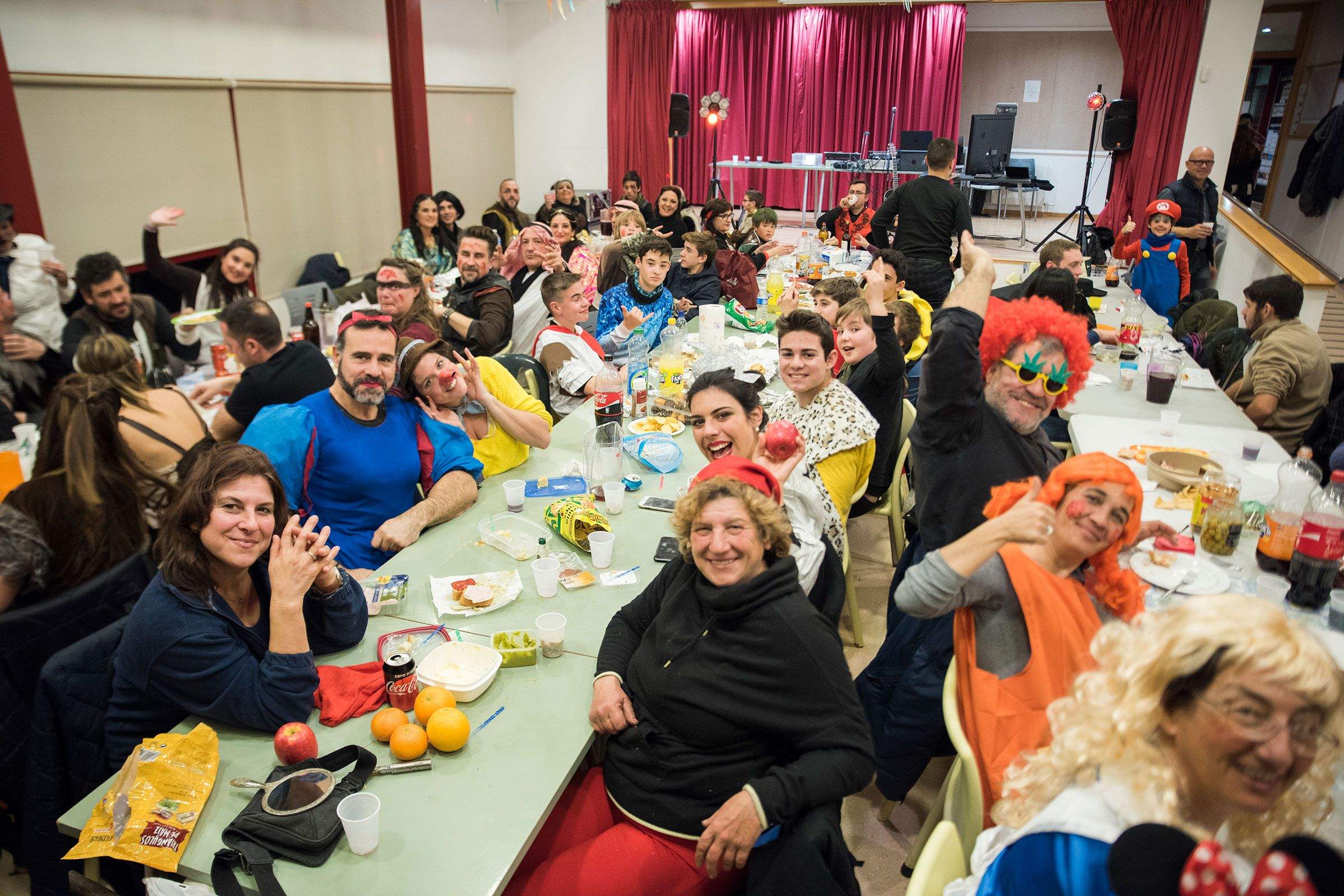 El Carnaval al barri de Les Planes. Foto: Bernat Millet