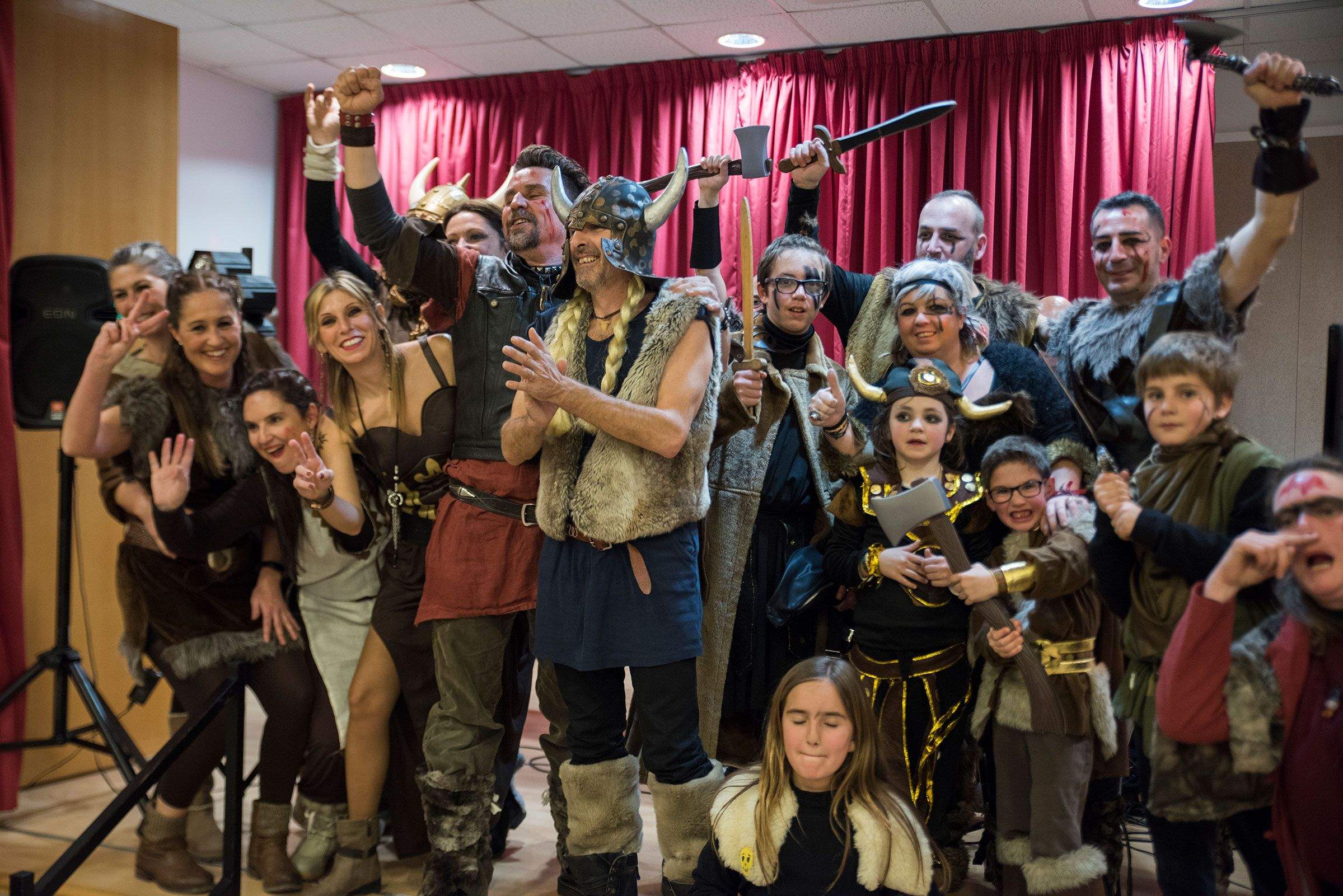El Carnaval al barri de Les Planes. Foto: Bernat Millet