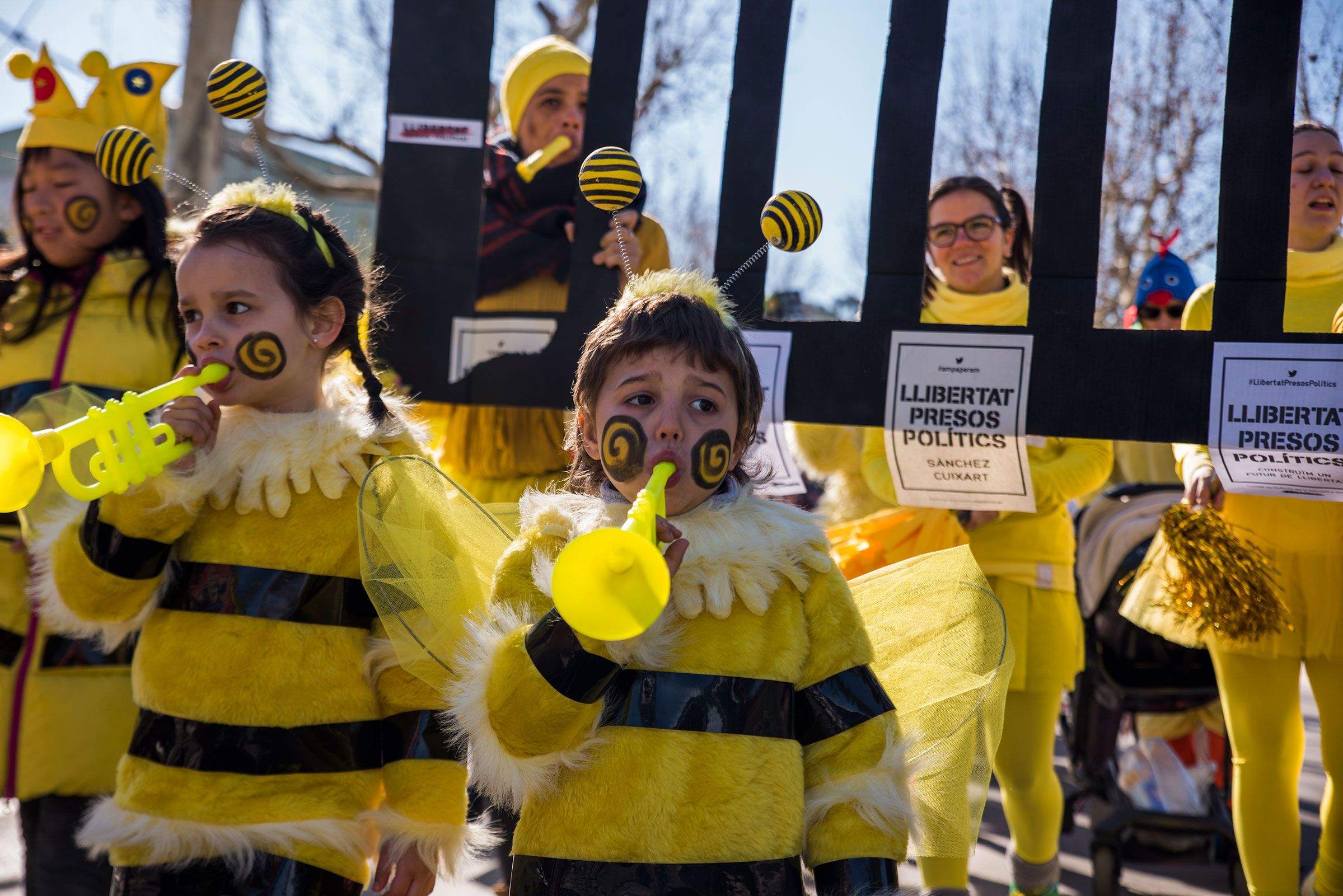 El Carnaval al barri de Valldoreix. Foto: Bernat Millet