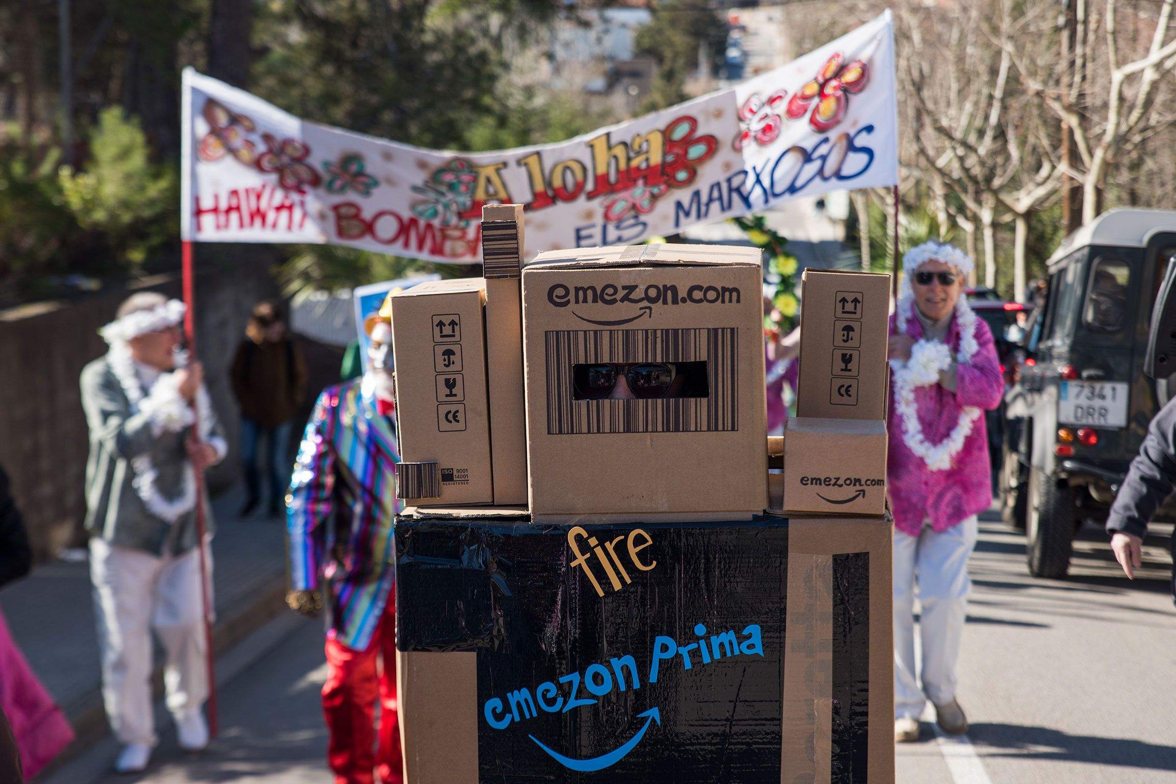 El Carnaval al barri de Valldoreix. Foto: Bernat Millet