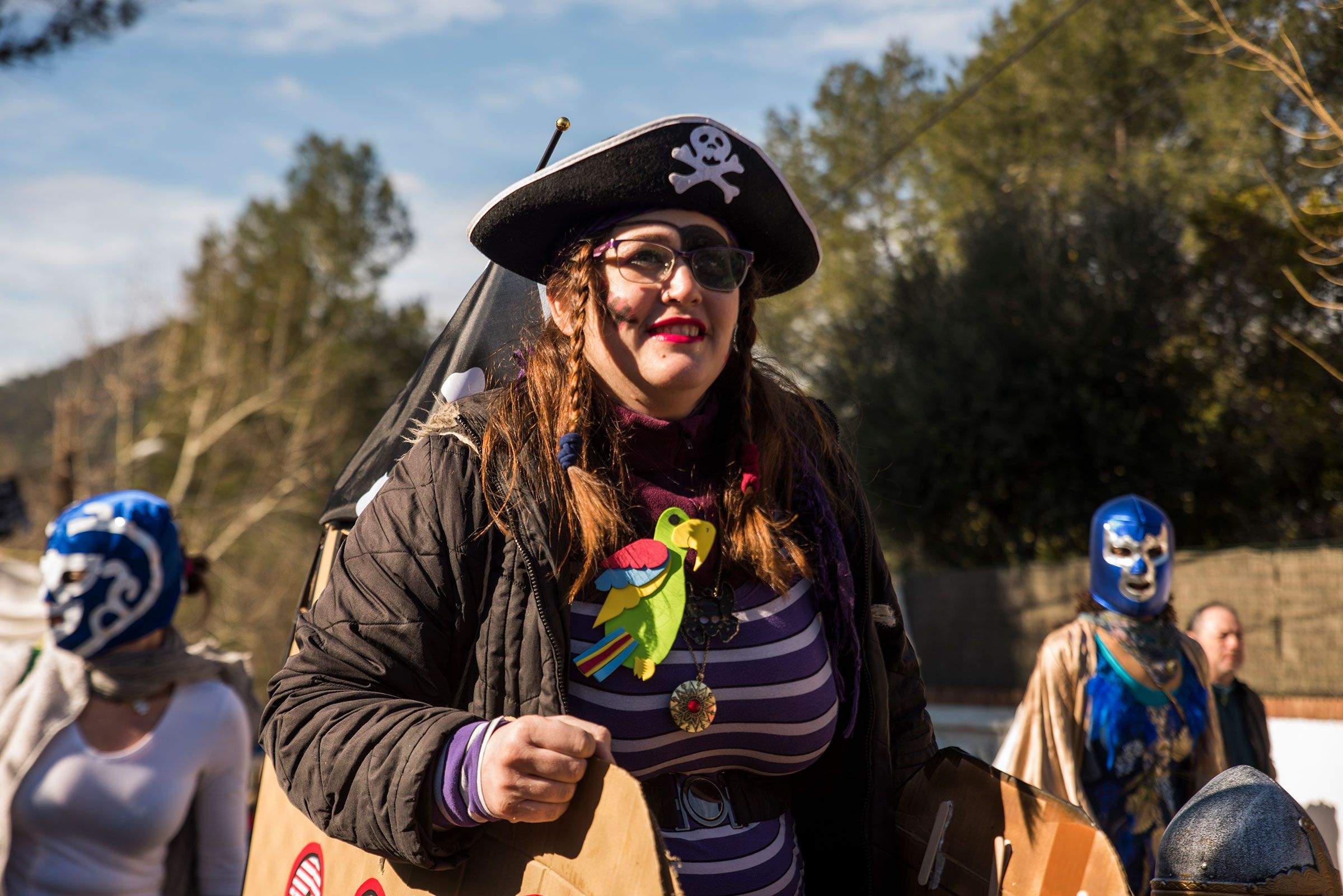 El Carnaval al barri de Valldoreix. Foto: Bernat Millet