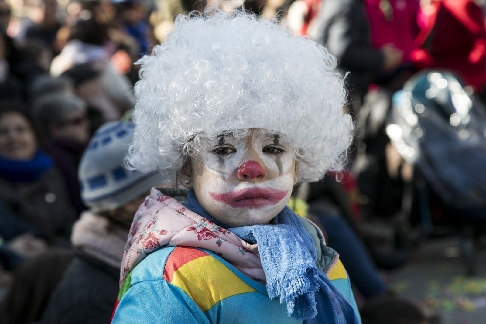 Rua de comparses infantils. FOTO: Lali Puig