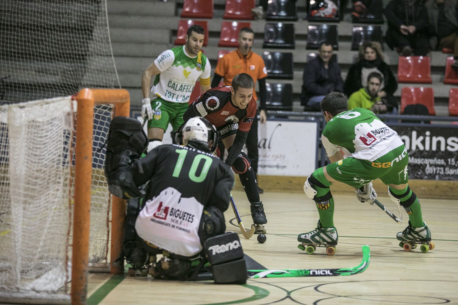 El PHC Sant Cugat és a 5 punts del líder, el Calafell Tot L'any. FOTO: Lali Puig