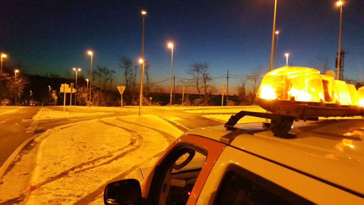 Les parts més altes de Sant Cugat han despertat emblanquinades FOTO: Ajuntament de Sant Cugat