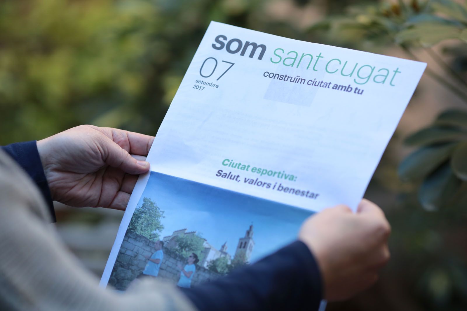 La revista s'envia un cop al trimestre FOTO: Artur Ribera 