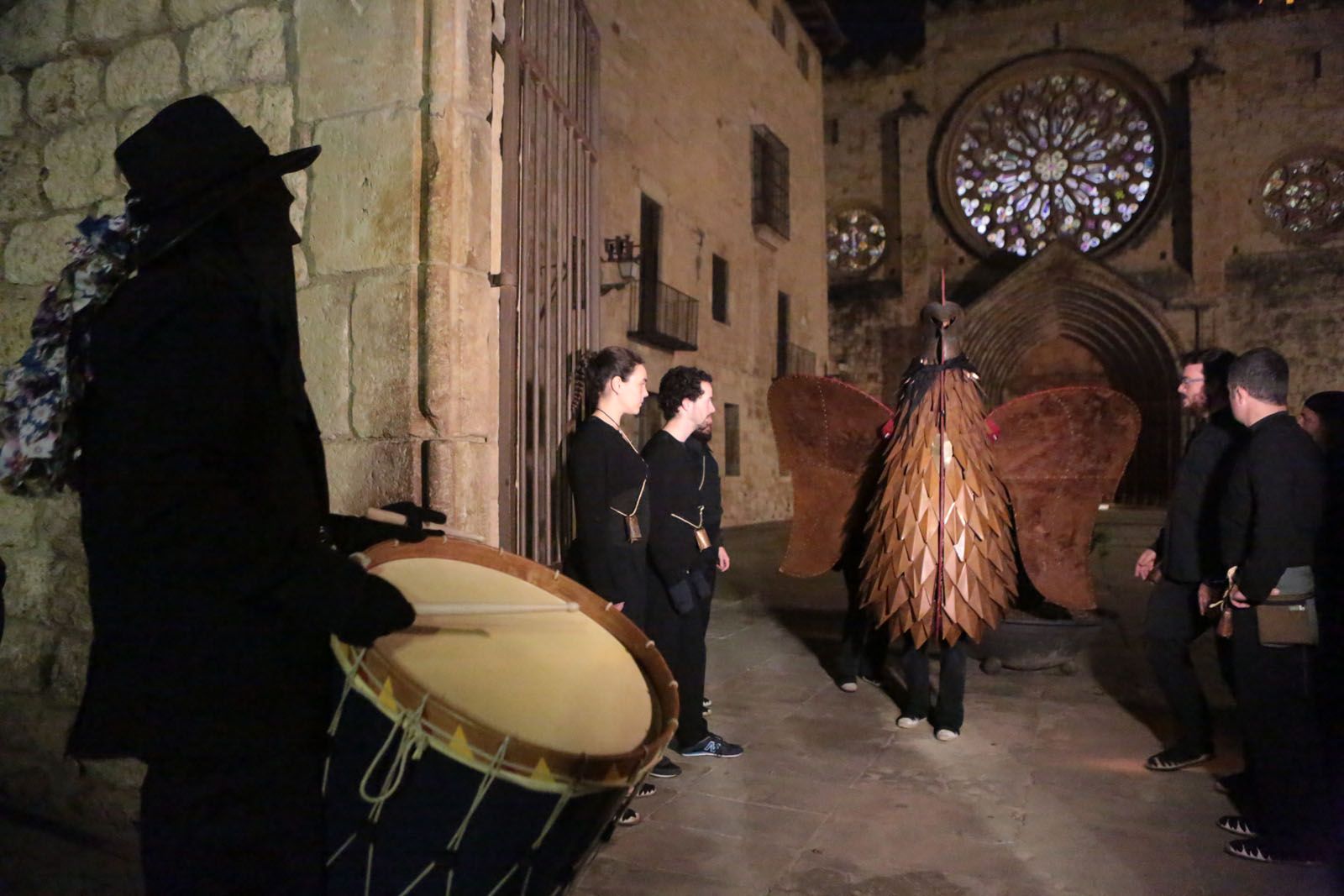 El Gall es retira al cim del cimbori fins l'any vinent FOTO: Artur Ribera