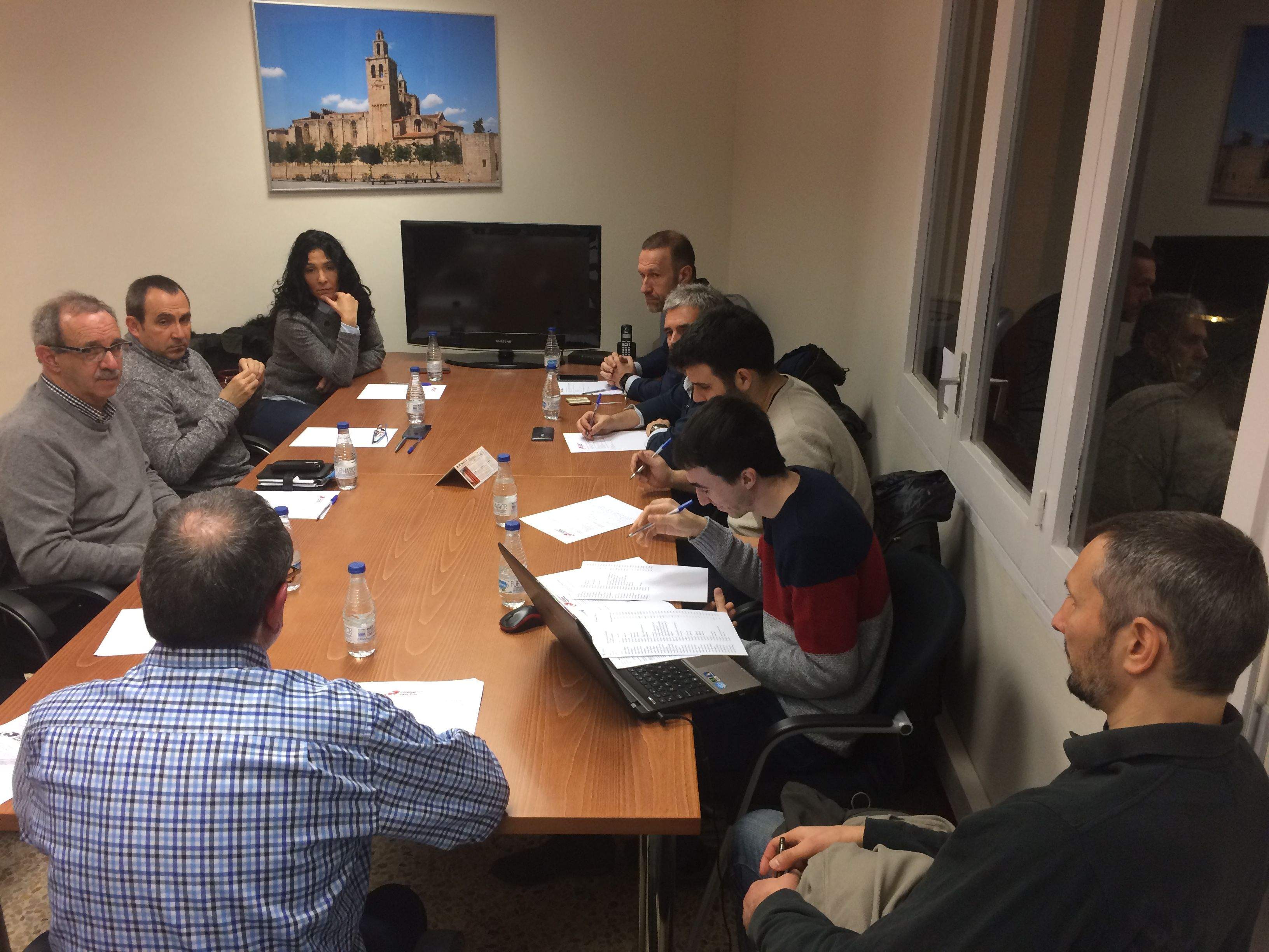 Sessió de treball de la Coordinadora d'Entitats Esportives de Sant Cugat. FOTO: Àlex López Puig