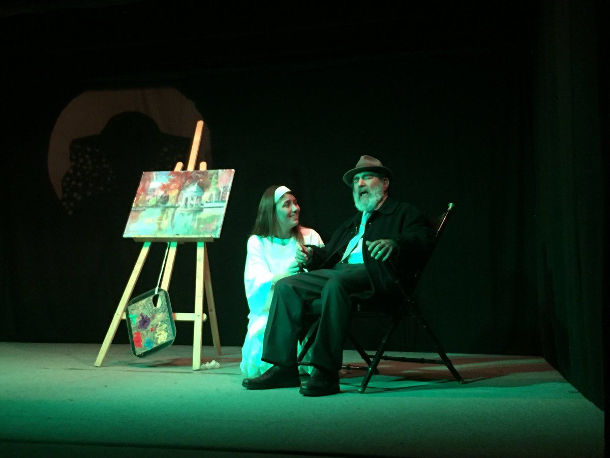 Moment de la representació de l'obra a Valldoreix FOTO: EMD Valldoreix