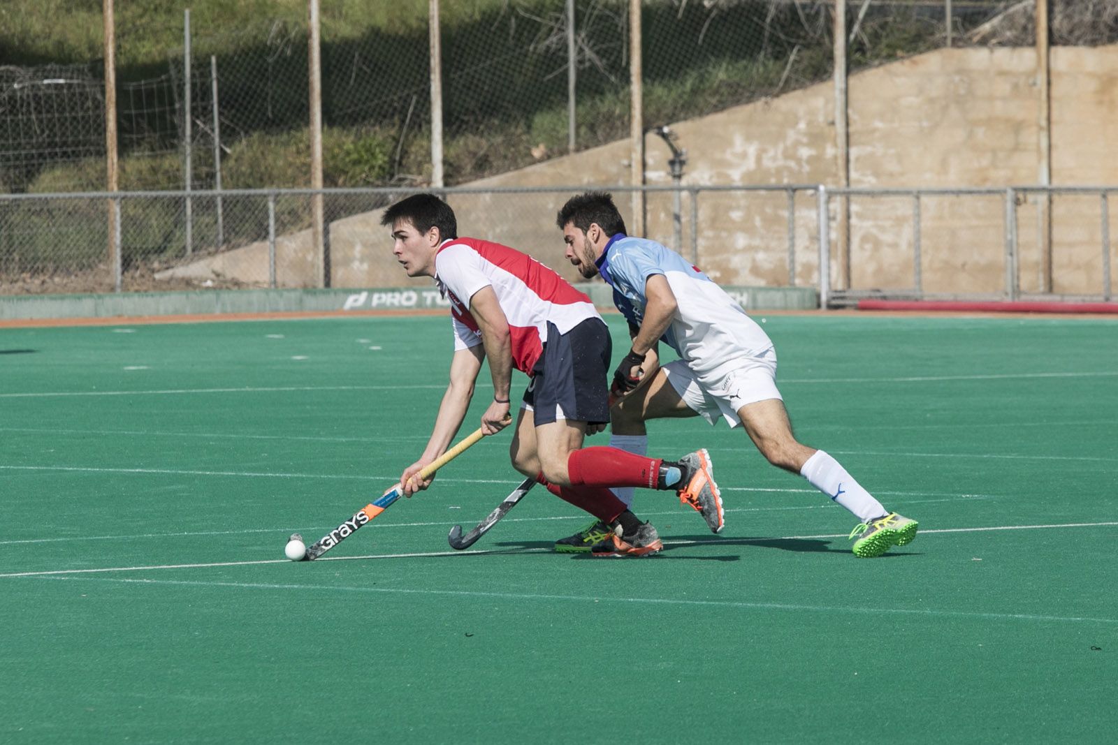 Hoquei sobre herba masculí: Junior FC vs CD Terrassa al Junior FC. FOTO: Lali Puig