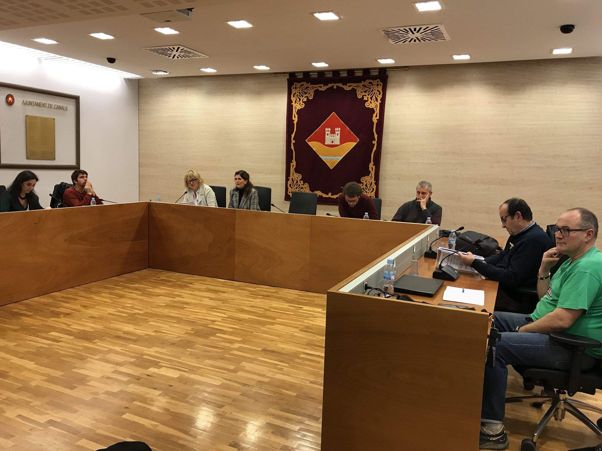 Moment de la Junta de Veïns a Valldoreix.  FOTO: EMD