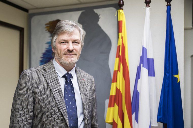 El fins ara cònsol honorari de Finlàndia creu que Madrid vol silenciar informació sobre Catalunya a l'exterior. FOTO: Jordi Borràs