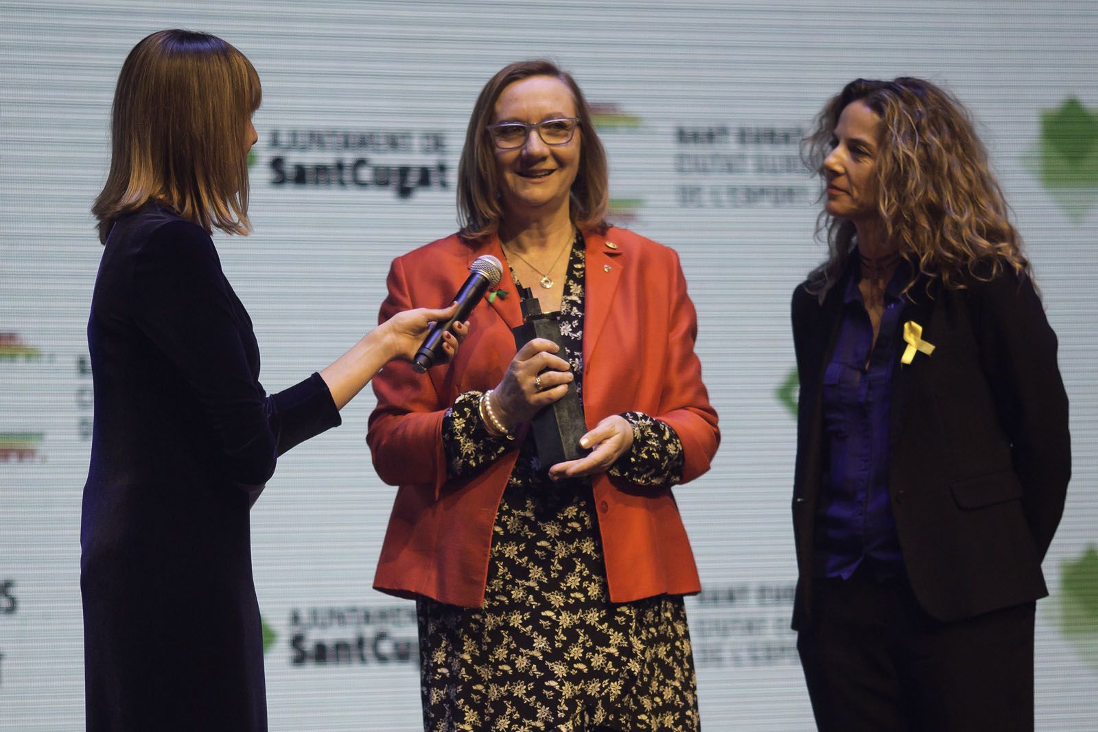 Premi Sant Cugat a Montse Moral FOTO: Artur Ribera