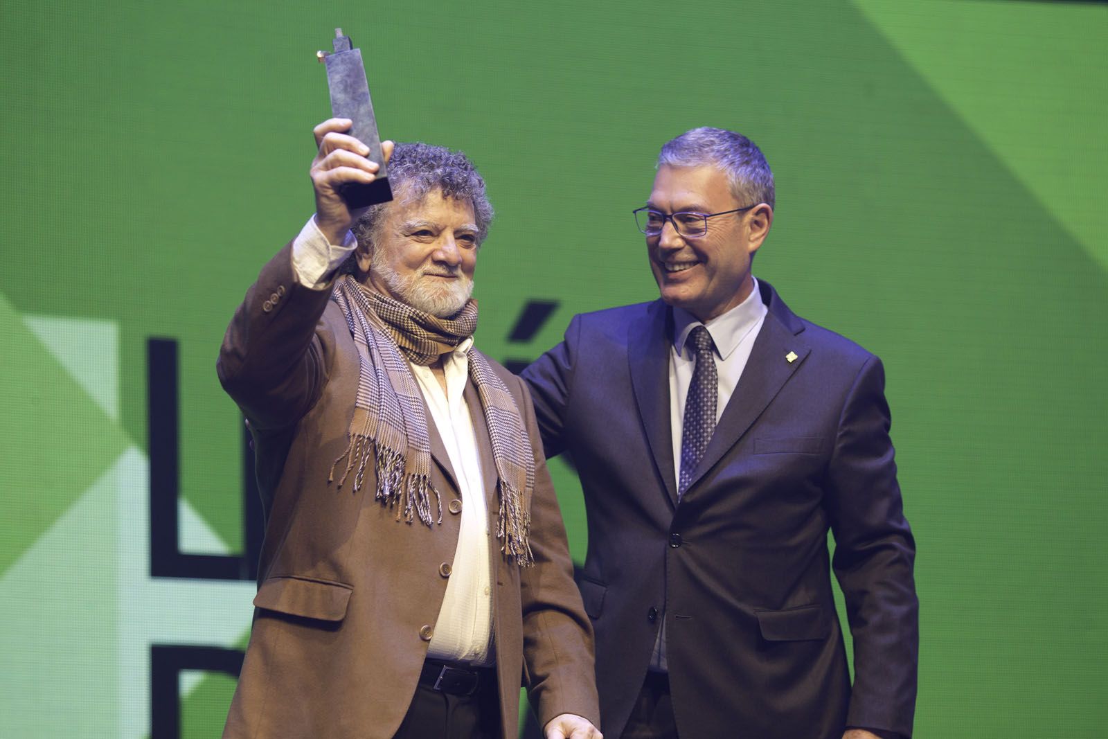 Premi Sant Cugat a Lluís Ribas FOTO: Artur Ribera