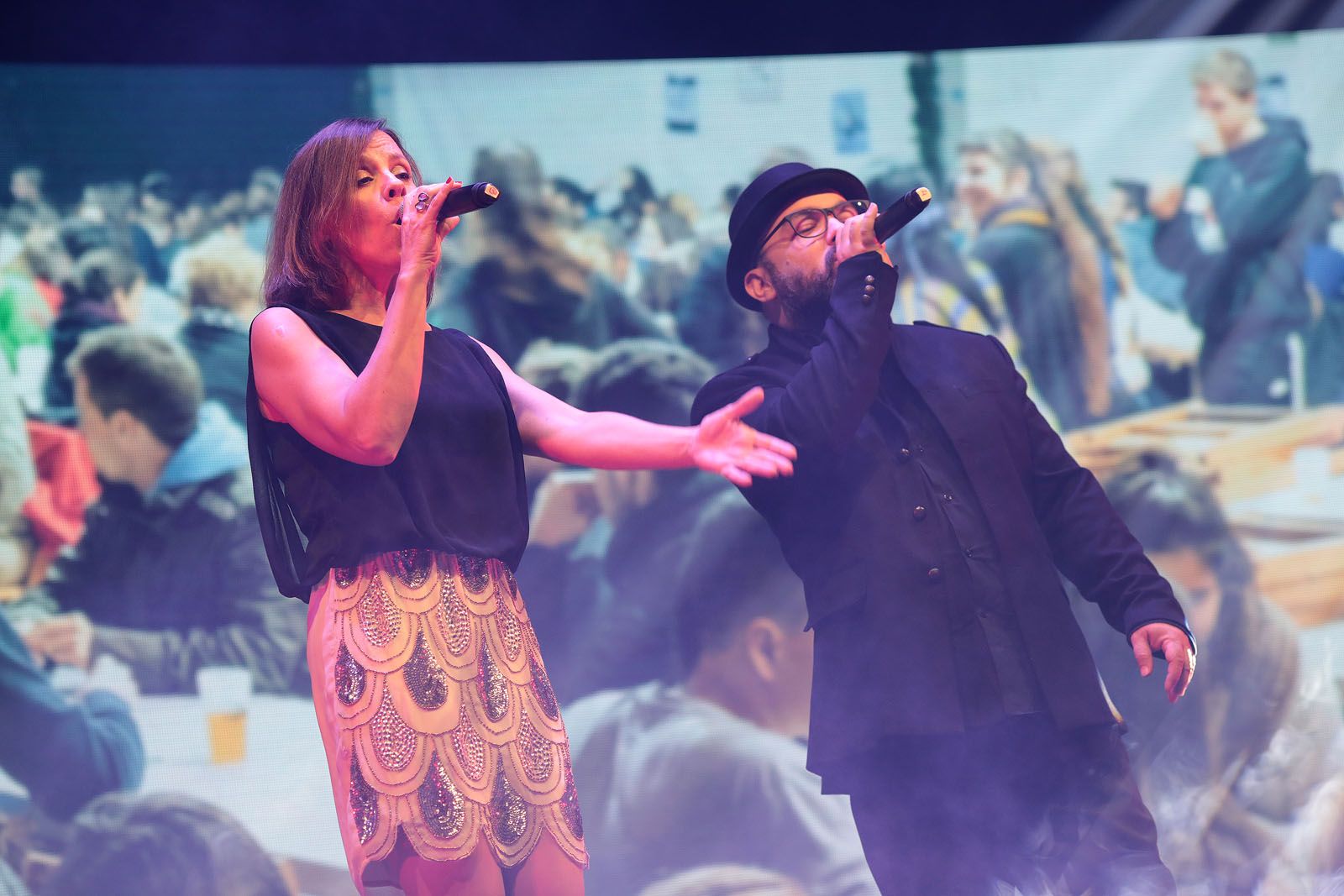 Actuació All For Love de Txell Sust i Jofre Bardagí FOTO: Artur Ribera