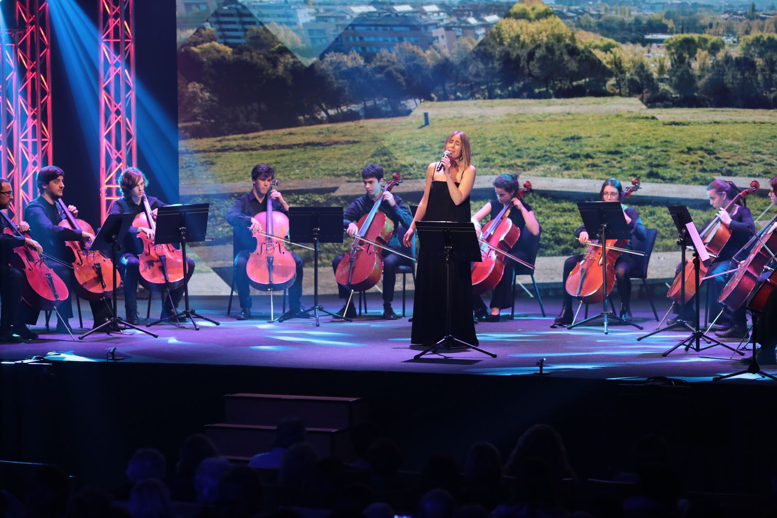 Himne de Sant Cugat, Andrea Agustí FOTO: Artur Ribera