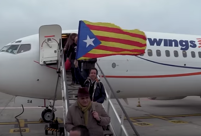Una captura del videoclip de la 'Cançó de Revolta' del grup santcugatenc FOTO: Cedida