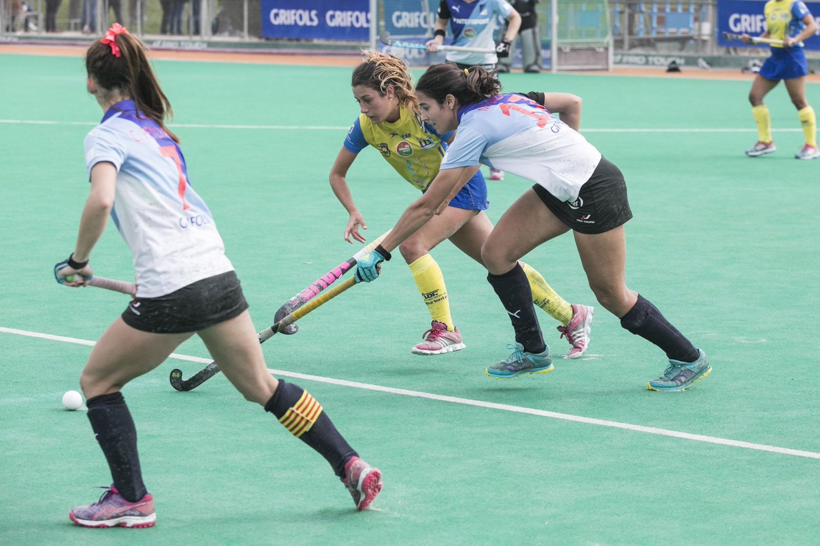 El Junior FC en un partit de la Divisió d'Honor Femenina. FOTO: Lali Puig