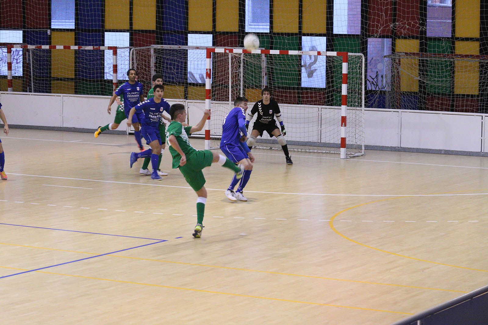 L'Olimpyc i el Cerdanyola han empatat a 2 gols. FOTO: Lali Álvarez