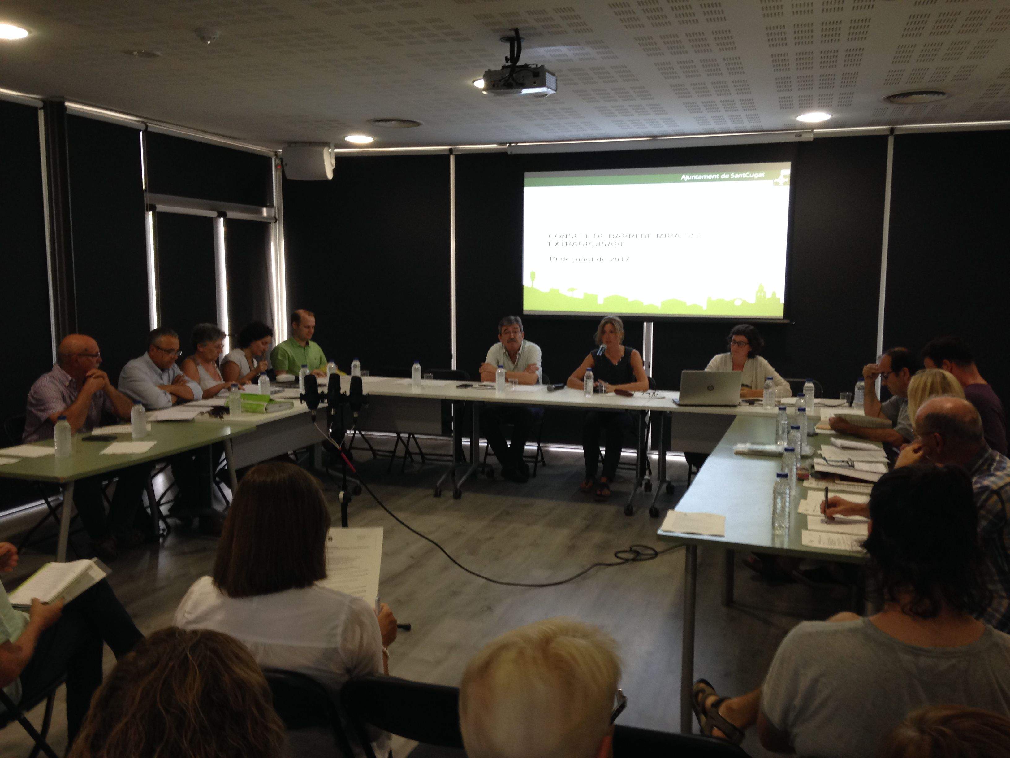 Consell de barri de Mira-Sol. FOTO: Cinta Caballé. 