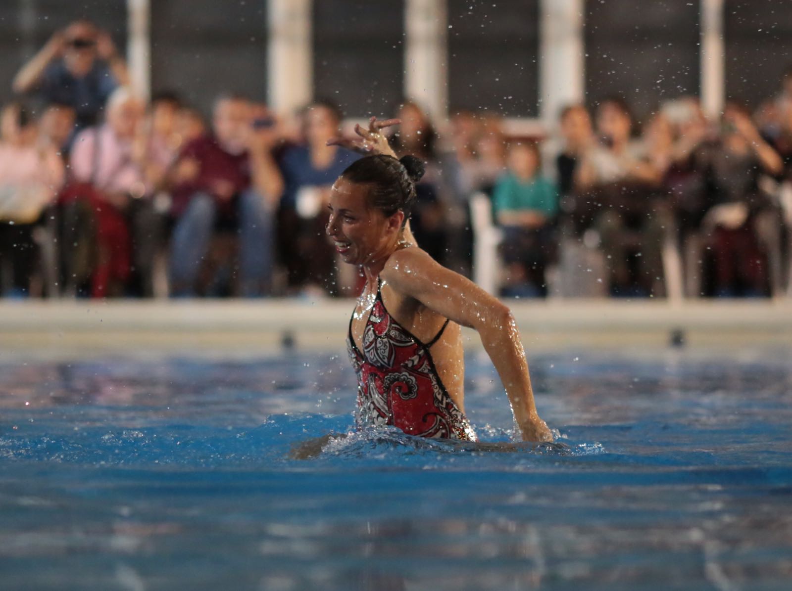 Gemma Mengual és un referent de la natació artística. FOTO: Artur Ribera