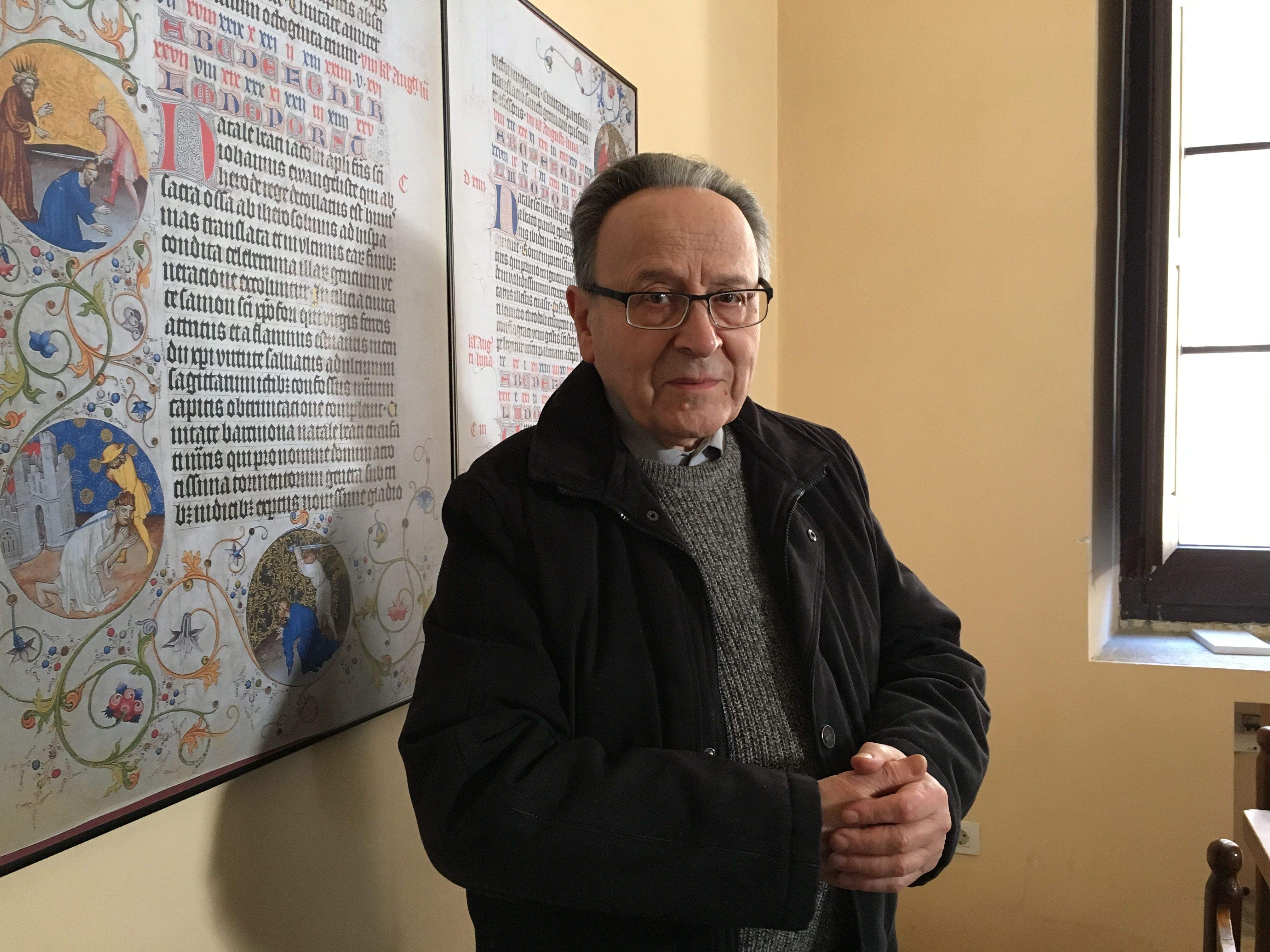 Blai Blanquer, mossèn de la Parròquia de Sant Pere d'Octavià FOTO: Maria Martínez