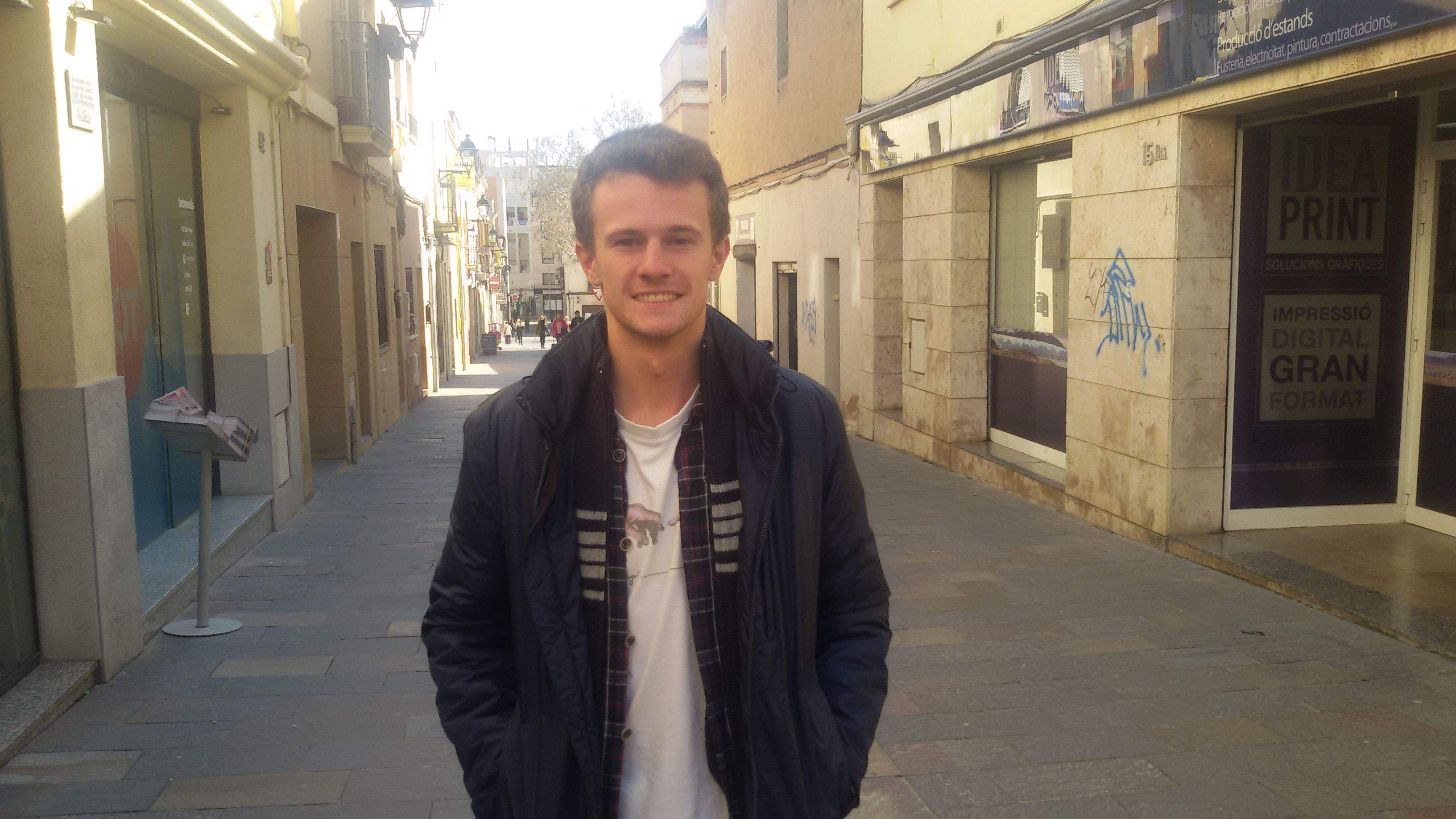 Poldi Galmes, activista a Sri Lanka. FOTO: Toni Alfaro. 