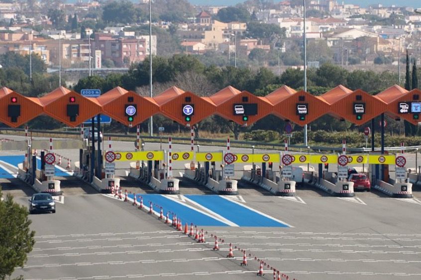 Un peatge. FOTO: ACN