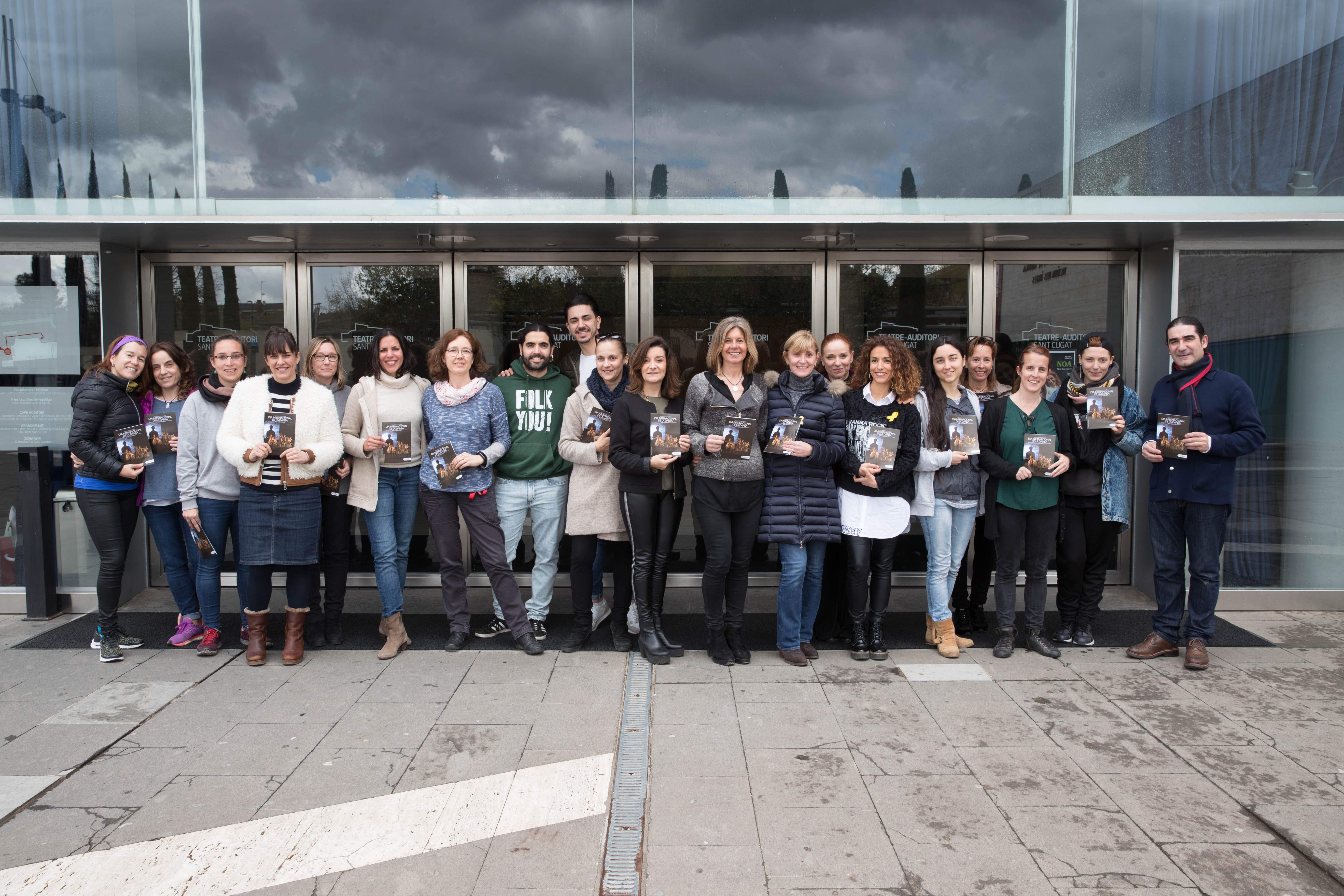 Acte de presentació de la programació per celebrar el Dia Internacional de la Dansa al Cafè Auditori FOTO: Localpres