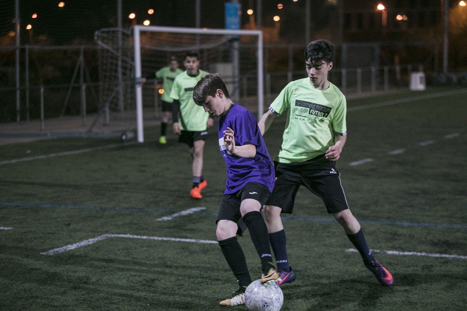 5è Torneig Mixt Nocturn de Futbol 7 per a Joves. FOTO: Lali Puig