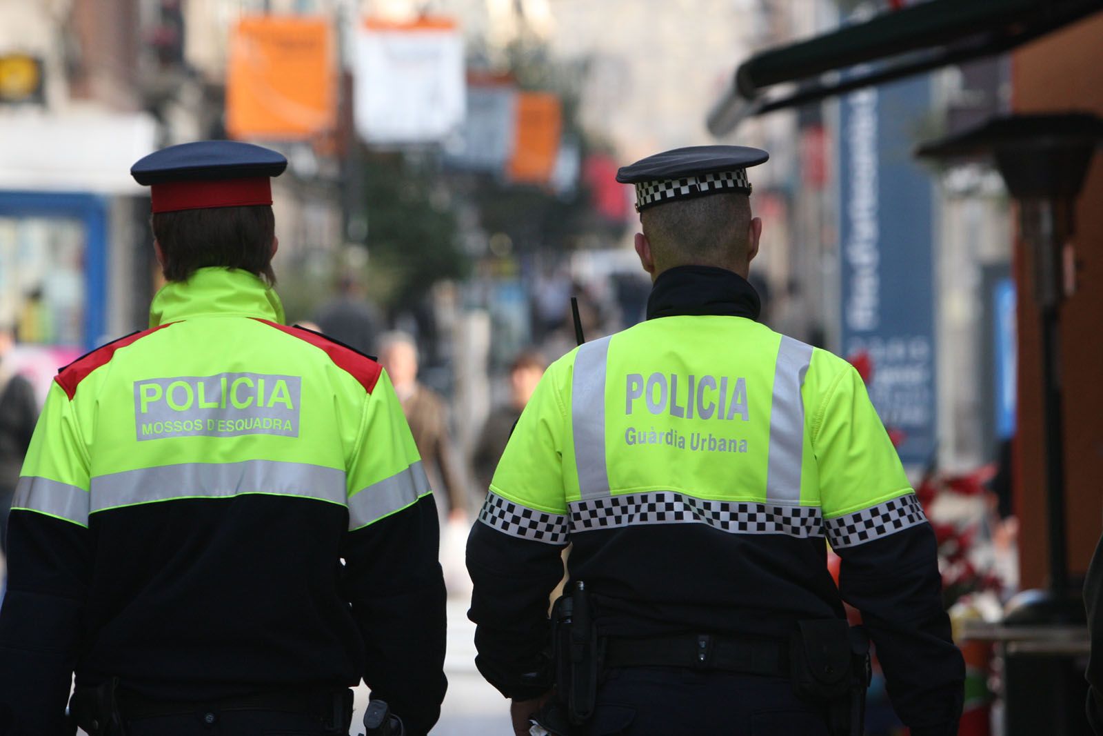 Mossos d'Esquadra i Policia Local. FOTO: Arxiu.