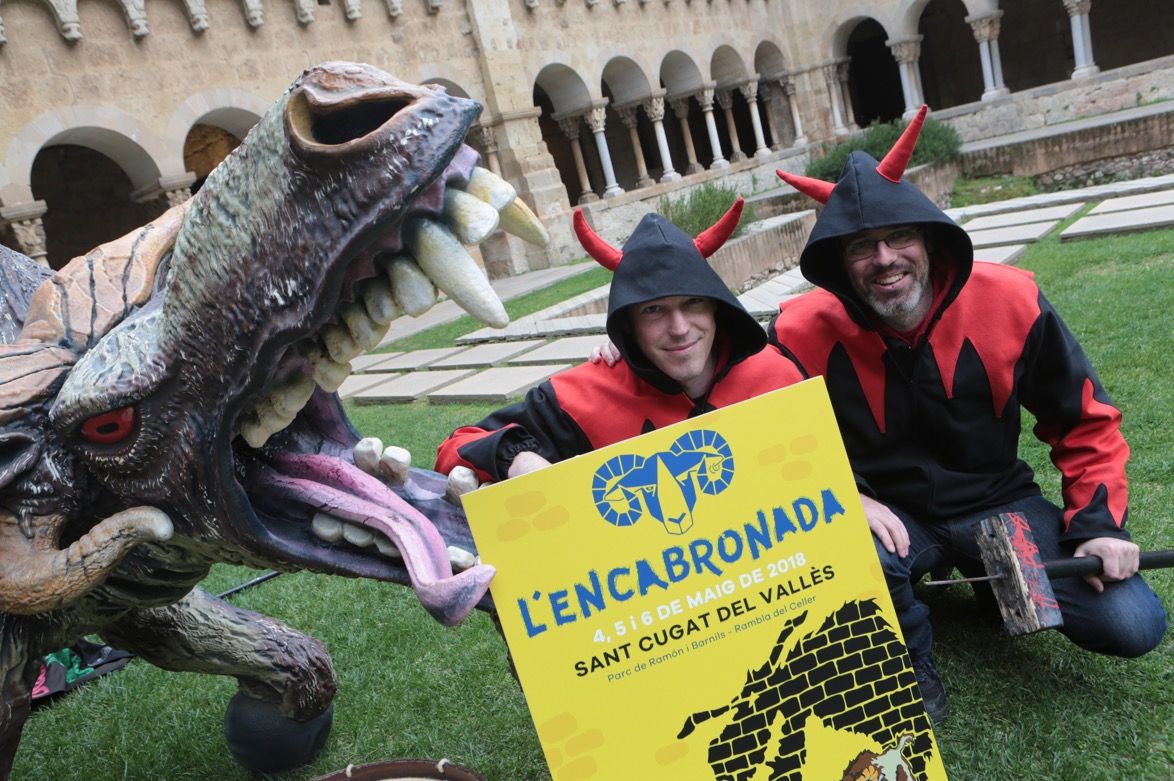 Èric i Roger Ricart, Diables de Sant Cugat. FOTO: Artur Ribera