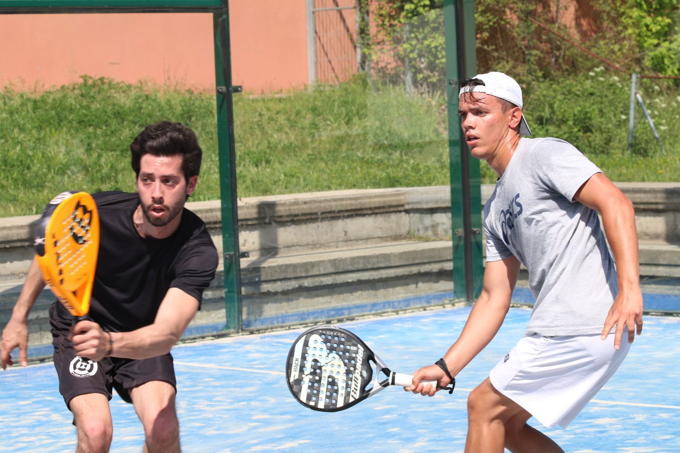 David Basolí i Arnau Riba han guanyat la Primera Categoria Masculina del 9è Open de Pàdel Complex Esportiu EMD de Valldoreix. FOTO: Lali Álvarez