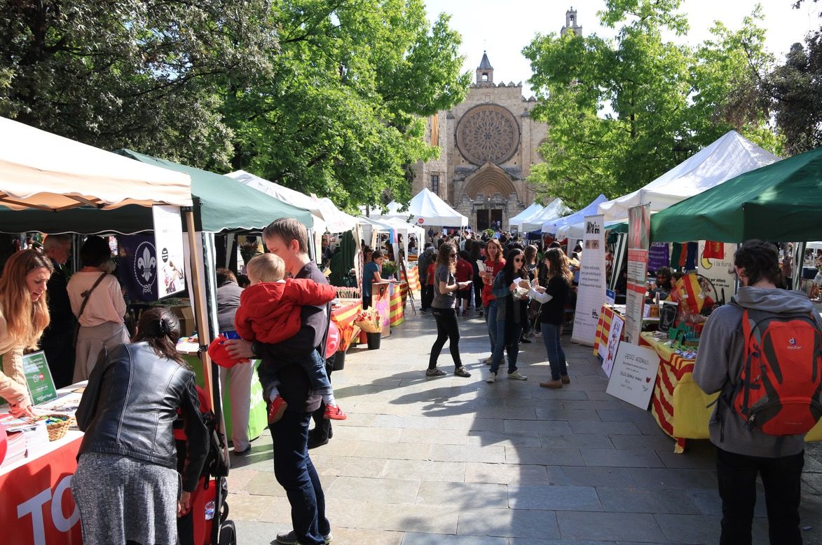 Sant Cugat celebra Sant Jordi. FOTO: Lali Álvarez