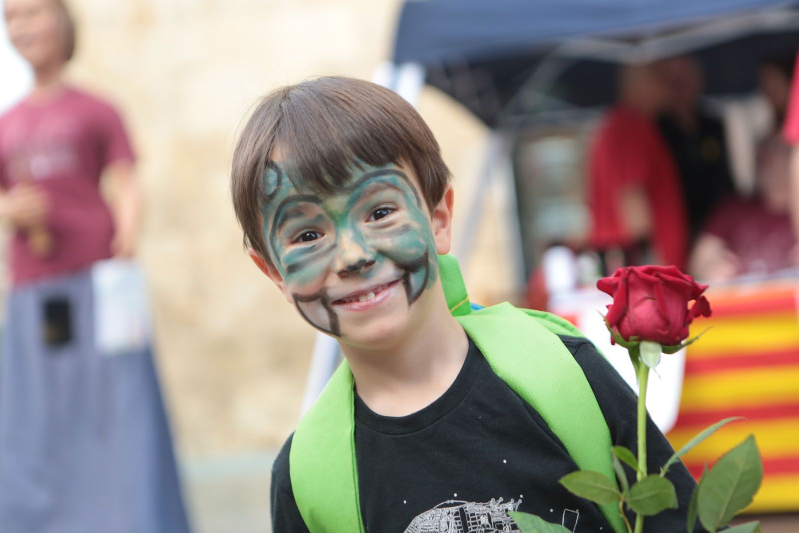 Una edició passada de Sant Jordi. FOTO: Artur Ribera