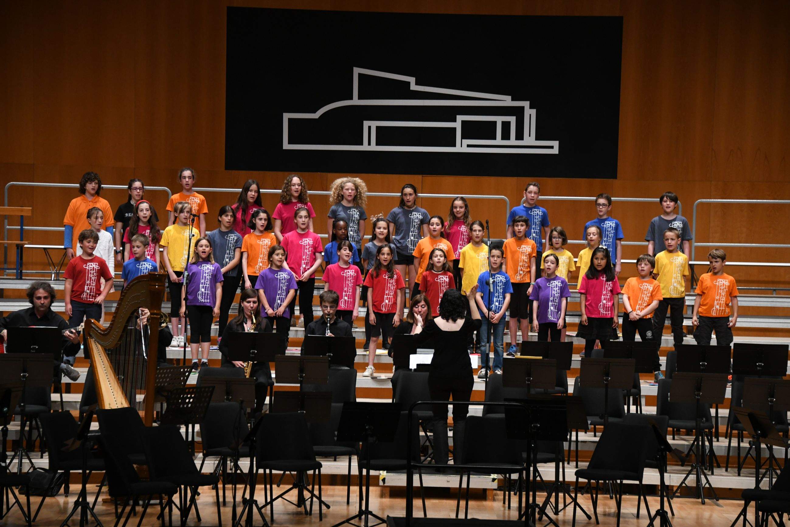Concert pel 40è aniversari de l'Escola Municipal de Música i Conservatori Victòria dels Àngels. FOTO: Localpress.